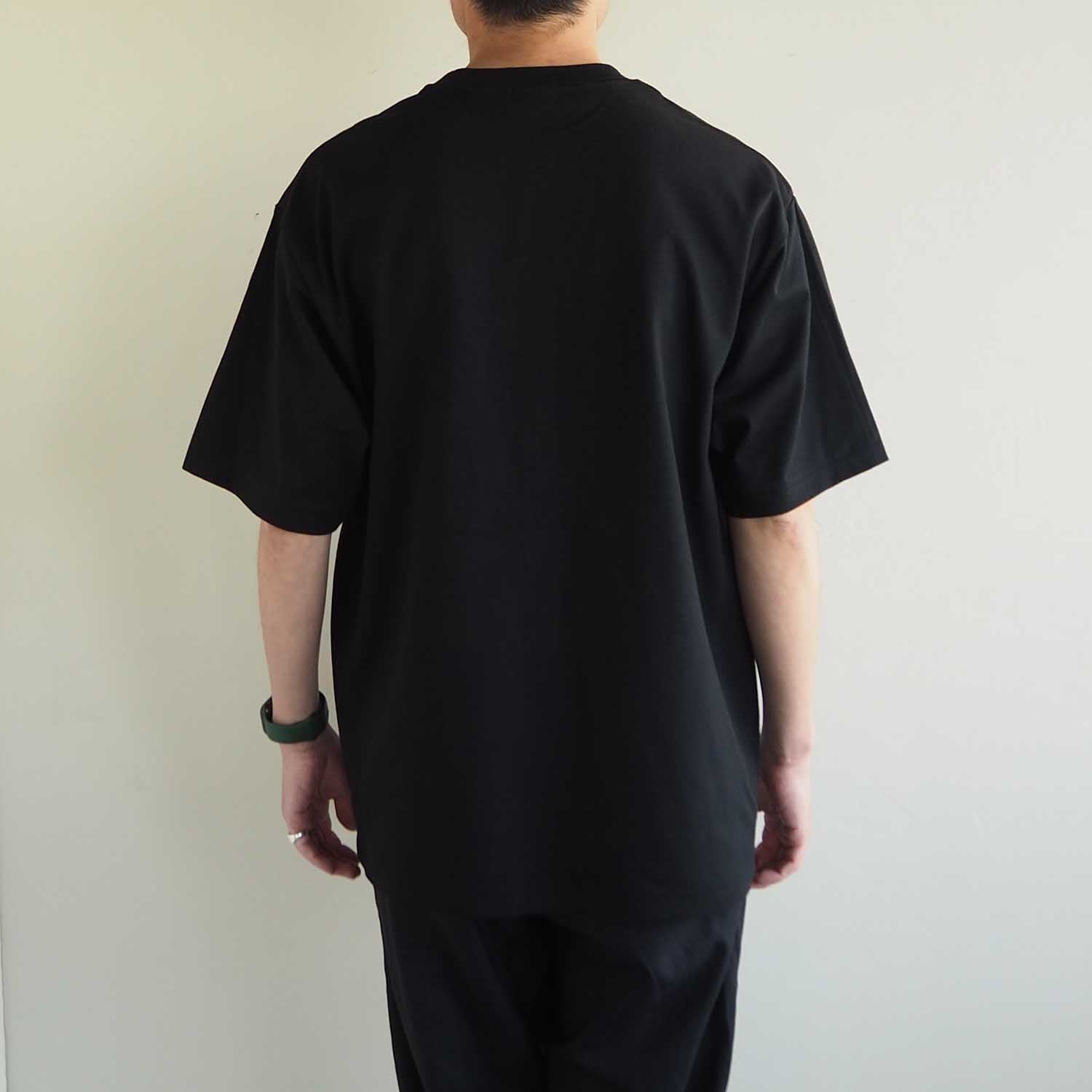 ブラック コットン Tシャツ ブラック ストレッチコットン Tシャツ | PRADA