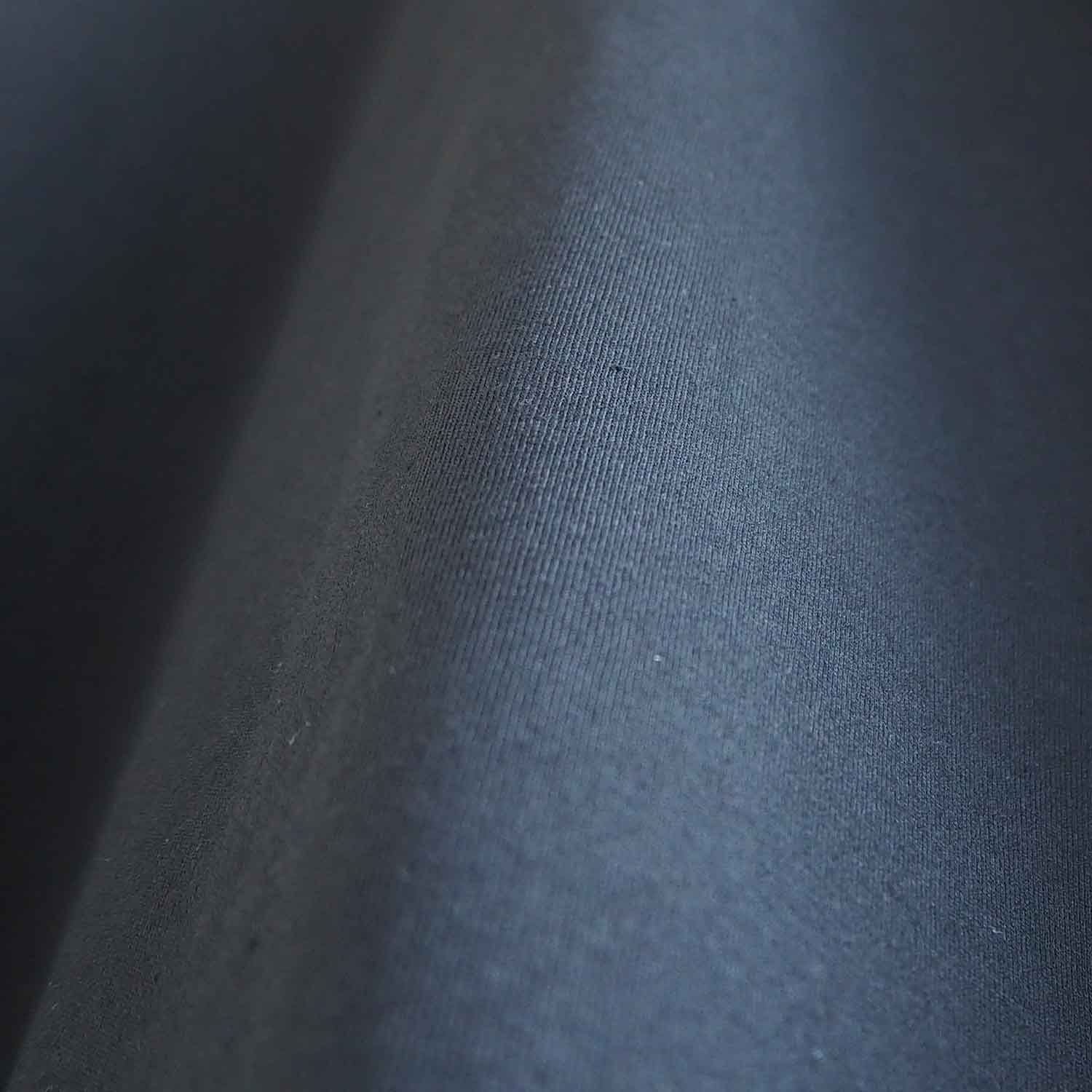 COTTON RESEARCH CLUB コットンリサーチクラブ S/S Tubular T-Shirt(丸胴) クルーネックTシャツ BLACK ブラック