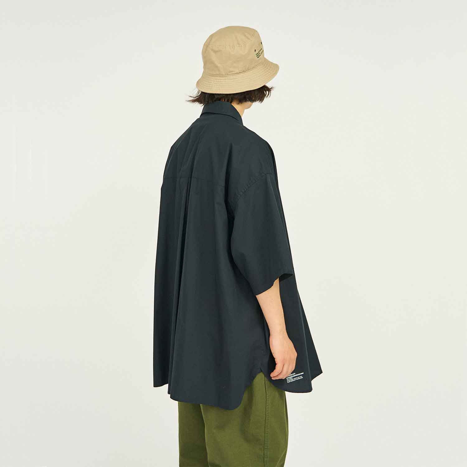 FreshService フレッシュサービス CORPORATE UNIFORM S/S SHIRT コーポレートユニフォームショートスリーブシャツ BLACK