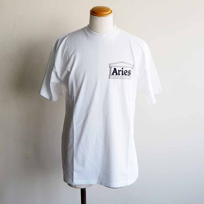 Aries アリーズ Skate SS tee プリントTシャツ ARIES Temple Logo on