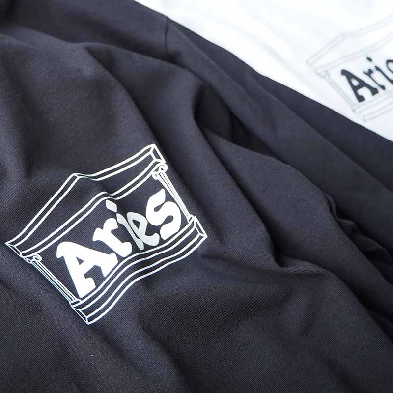 Aries アリーズ Skate SS tee プリントTシャツ ARIES Temple Logo on