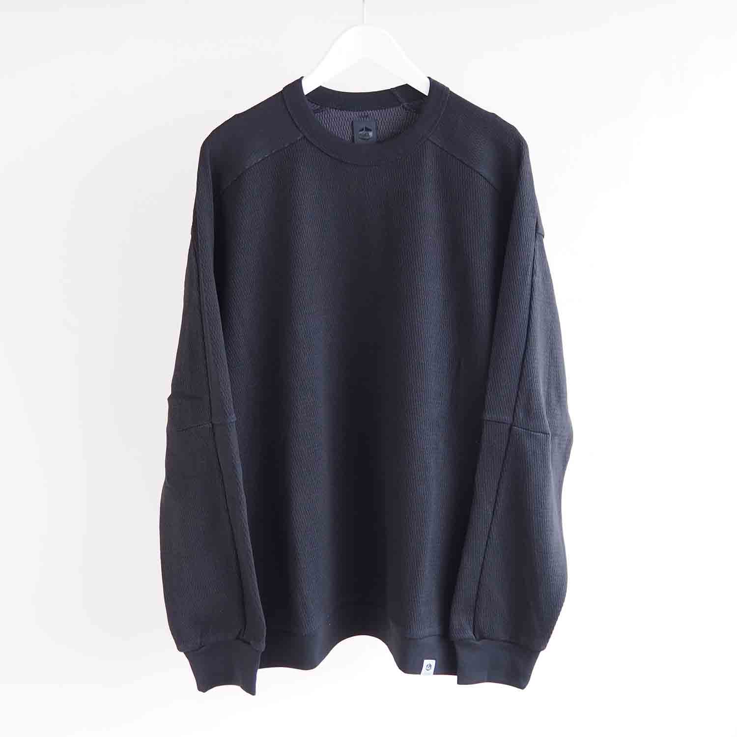 LANTERN ランタン THERMAL LIGHT SWEAT サーマルライトスウェット BLACK ブラック