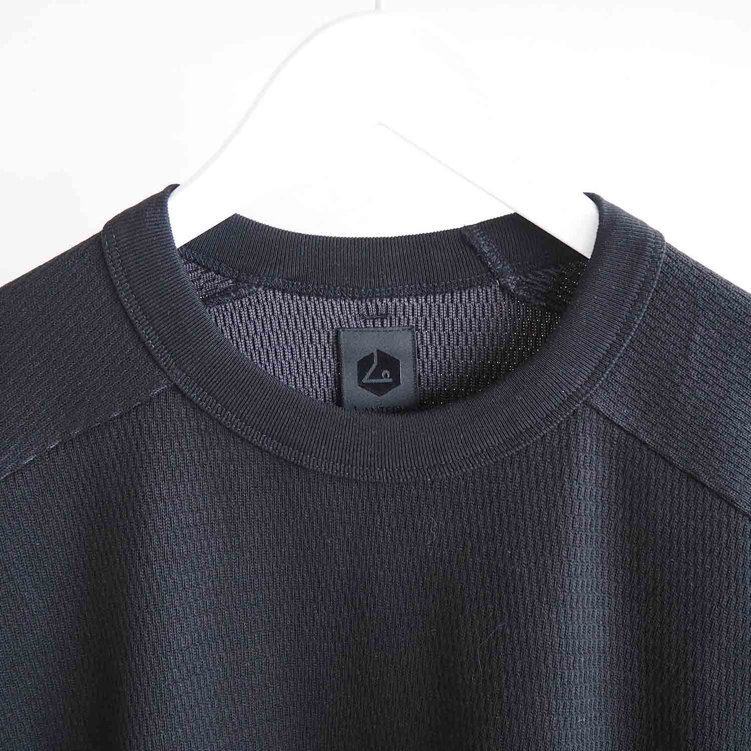 LANTERN ランタン THERMAL LIGHT SWEAT サーマルライトスウェット BLACK ブラック