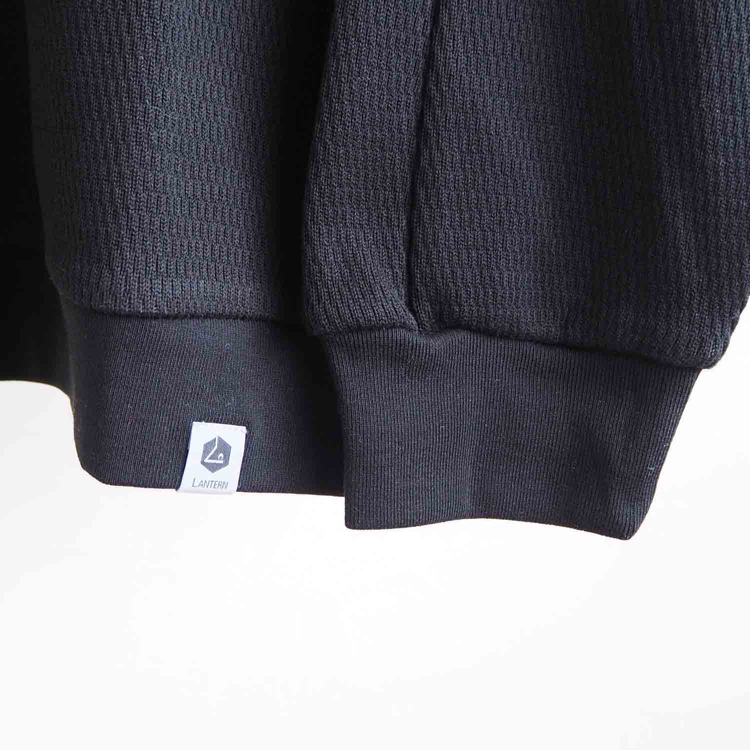 LANTERN ランタン THERMAL LIGHT SWEAT サーマルライトスウェット BLACK ブラック