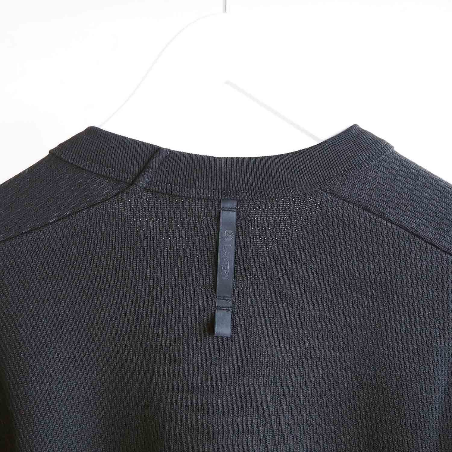 LANTERN ランタン THERMAL LIGHT SWEAT サーマルライトスウェット BLACK ブラック