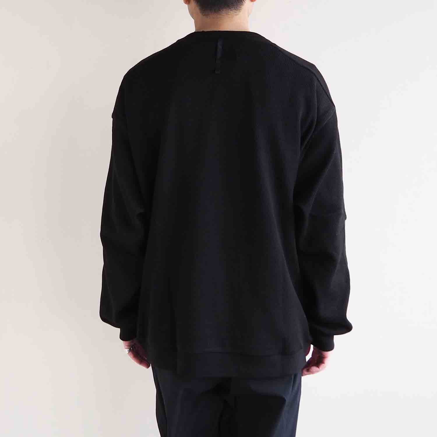 LANTERN ランタン THERMAL LIGHT SWEAT サーマルライトスウェット BLACK ブラック