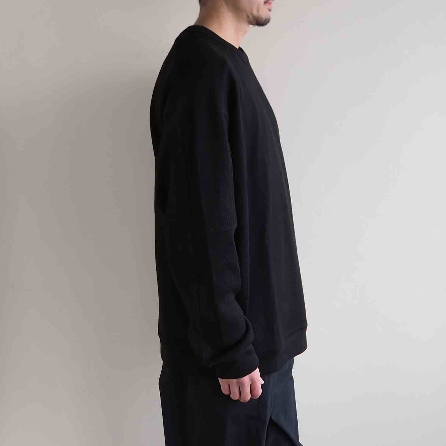 LANTERN ランタン THERMAL LIGHT SWEAT サーマルライトスウェット BLACK ブラック