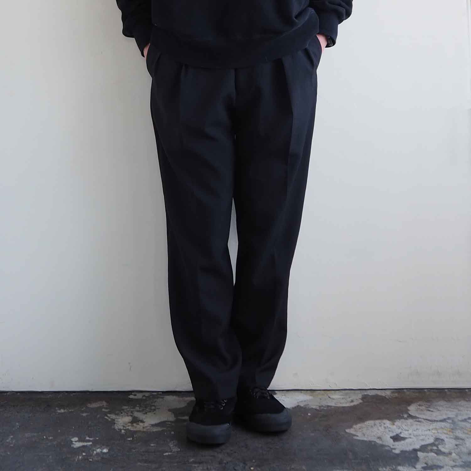 FANTASTICDAYS MENS ファンタスティックデイズ メンズ EASYSLACKS イージースラックス BLACK