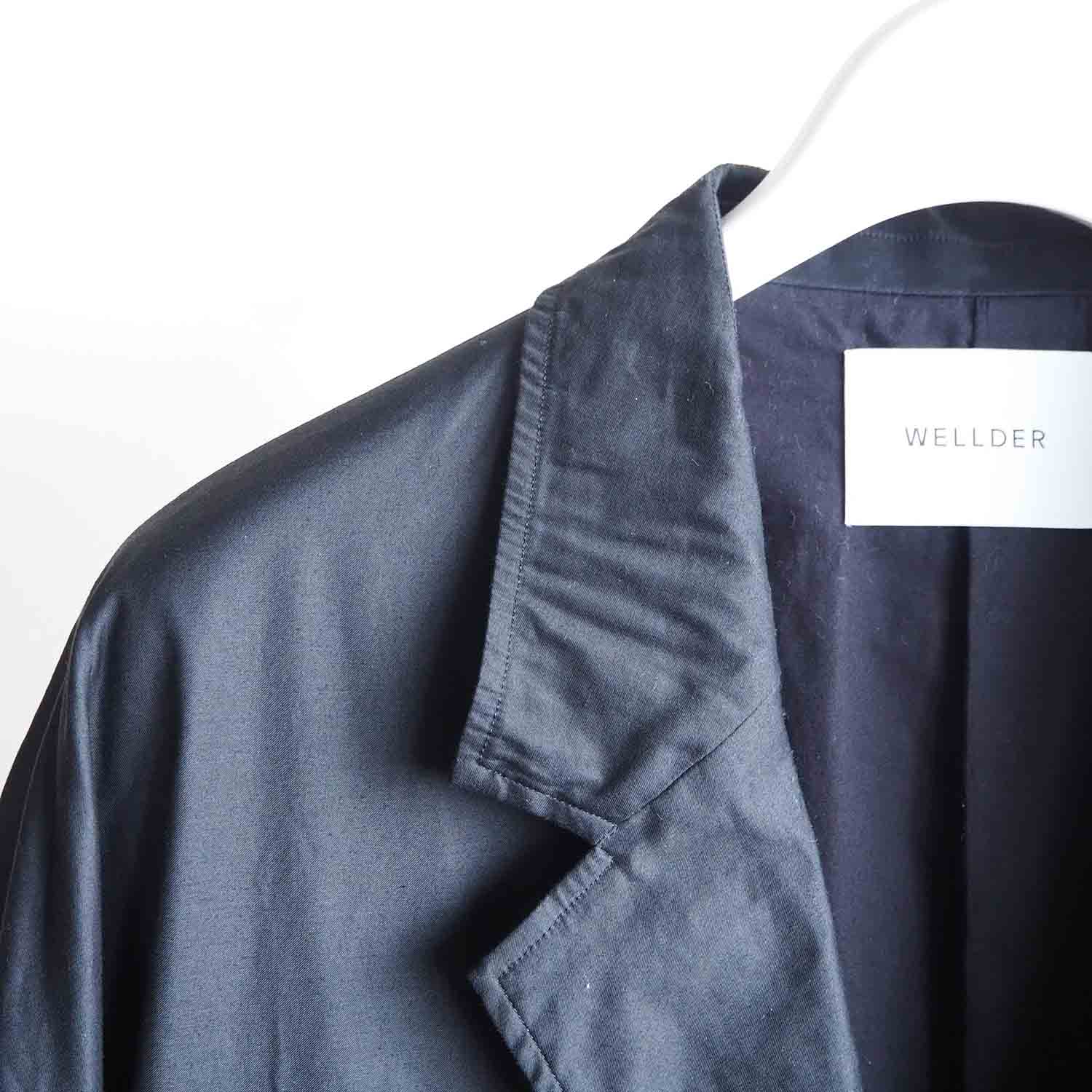 WELLDER ウェルダー Finx Puckering Jacket フィンクスパッカリングジャケット ブラック