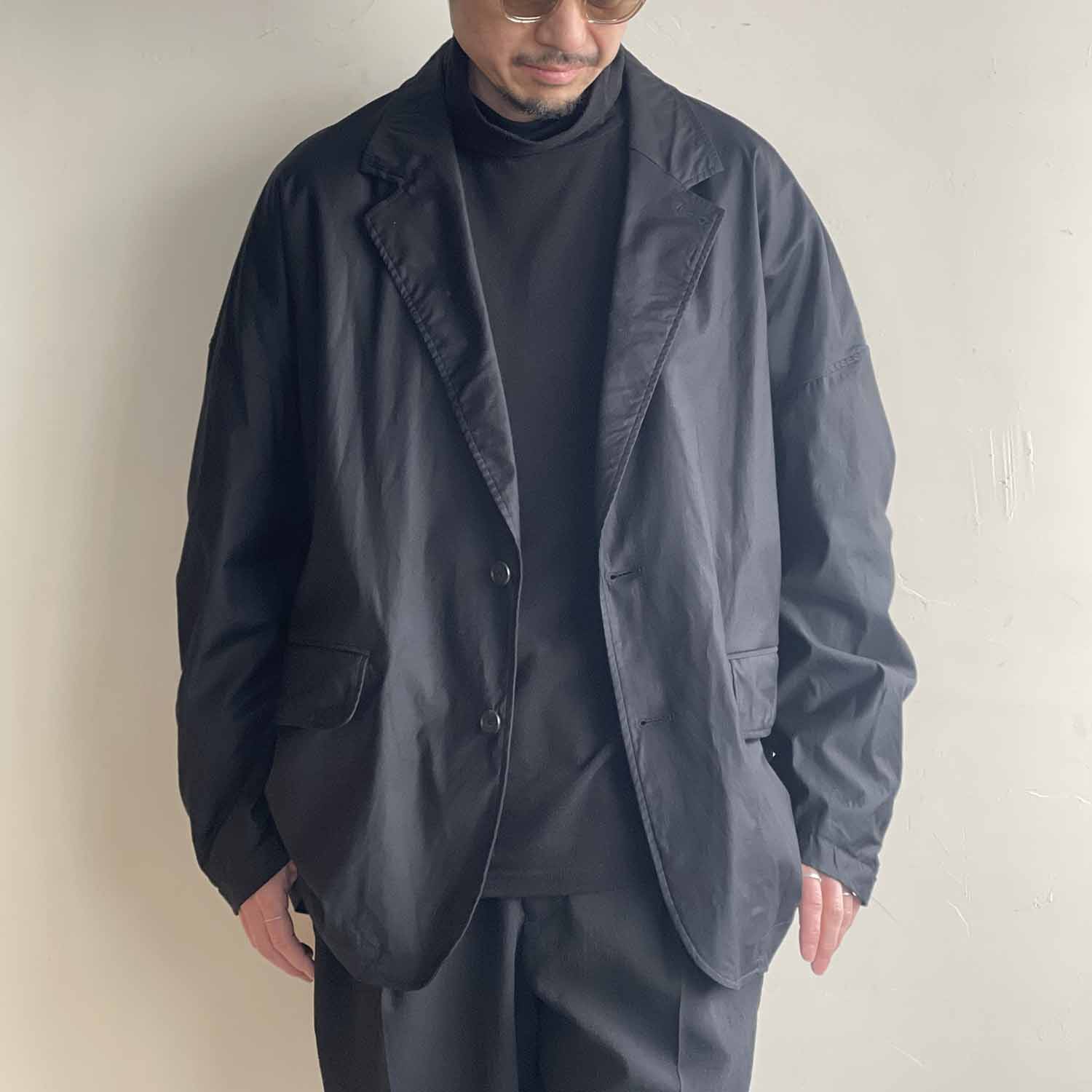 WELLDER ウェルダー Finx Puckering Jacket フィンクスパッカリングジャケット ブラック