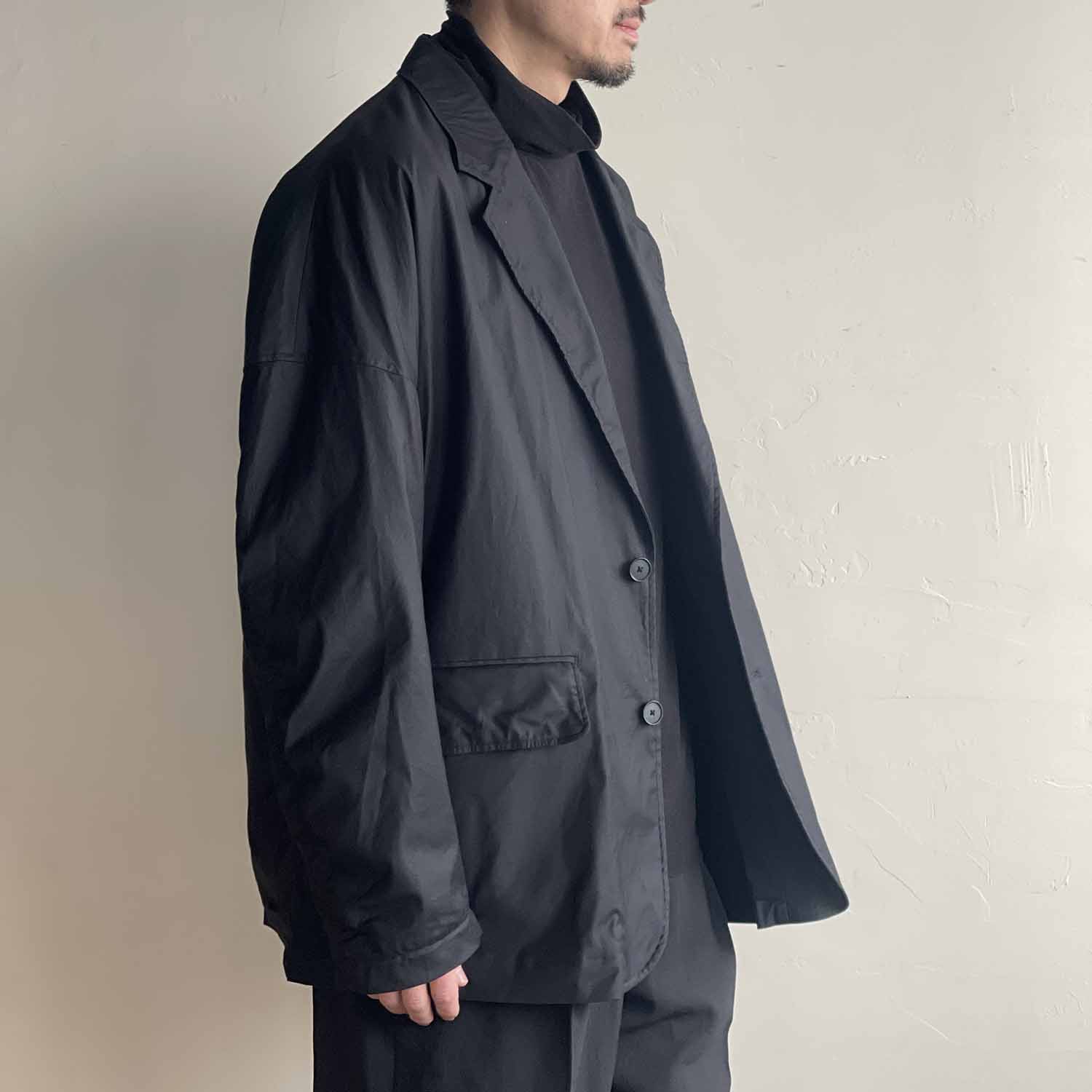 WELLDER ウェルダー Finx Puckering Jacket フィンクスパッカリングジャケット ブラック