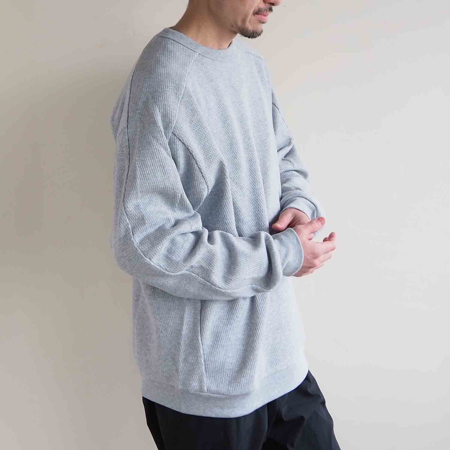 LANTERN ランタン THERMAL LIGHT SWEAT サーマルライトスウェット GRAY グレー