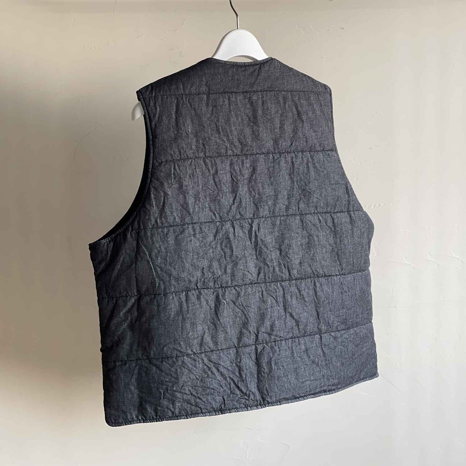 WELLDER × Naughty'Z Reversible Vest リバーシブルベスト BLACK