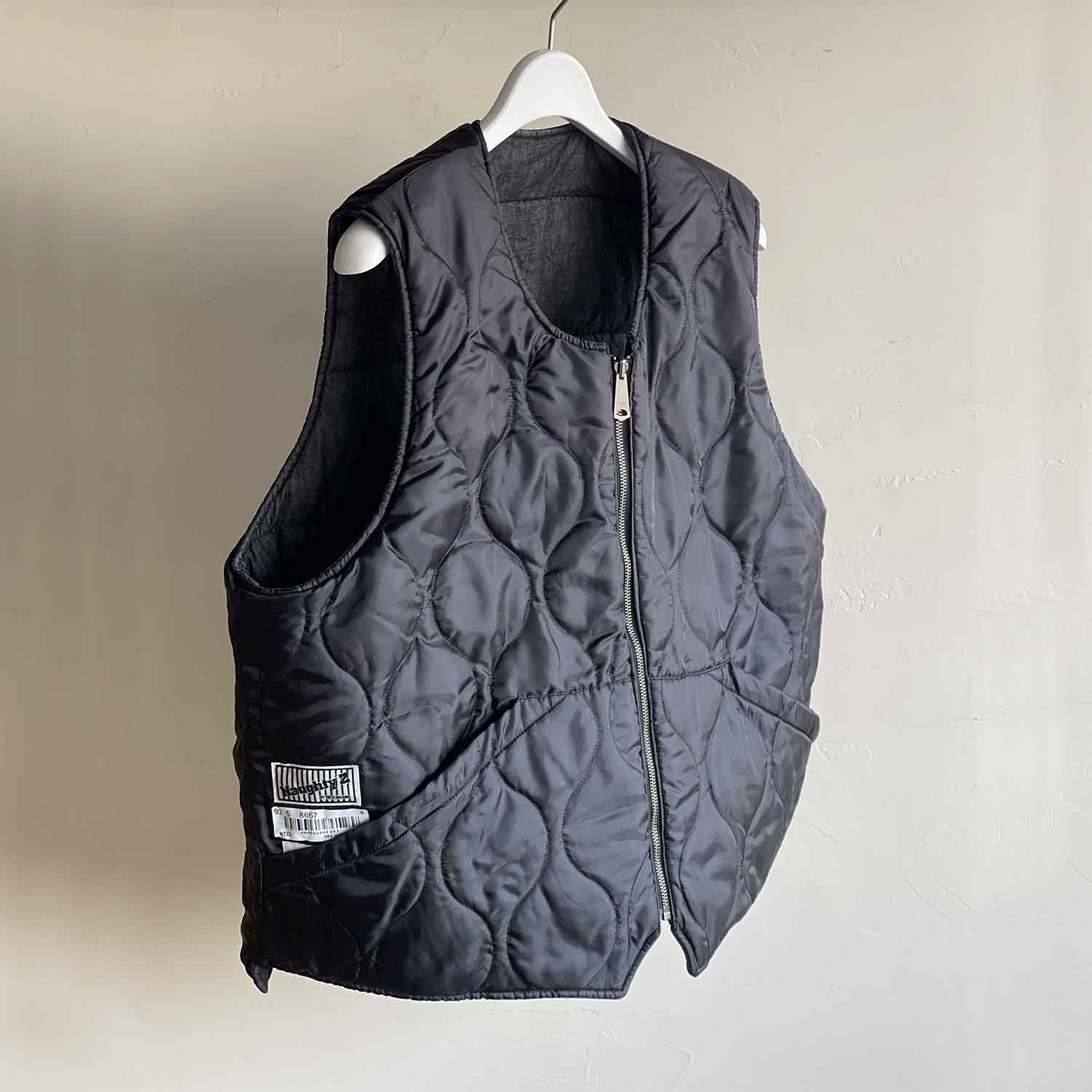 WELLDER × Naughty'Z Reversible Vest リバーシブルベスト BLACK