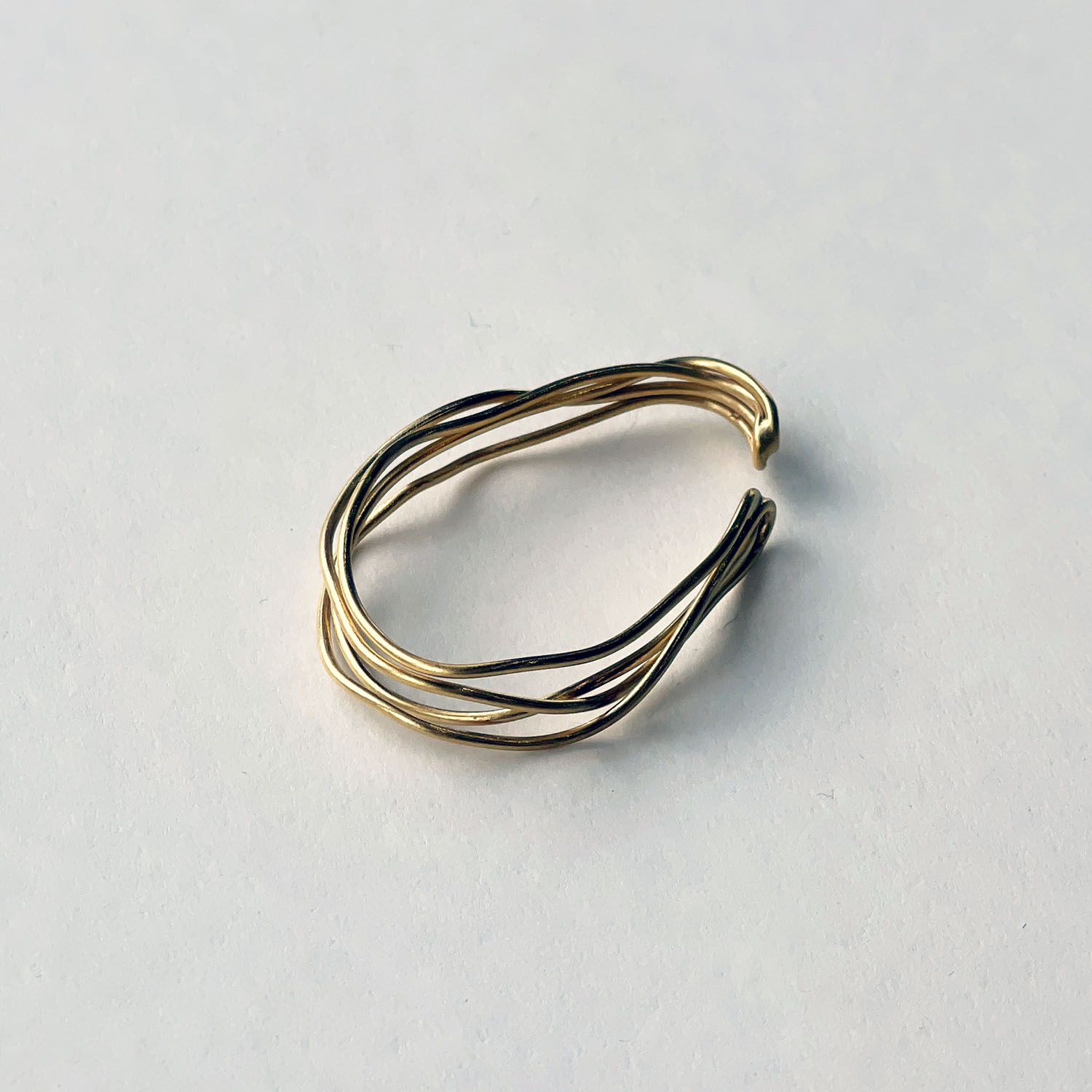 _Fot フォート round wire earring L_ strings （Ear cuff） ラウンド 