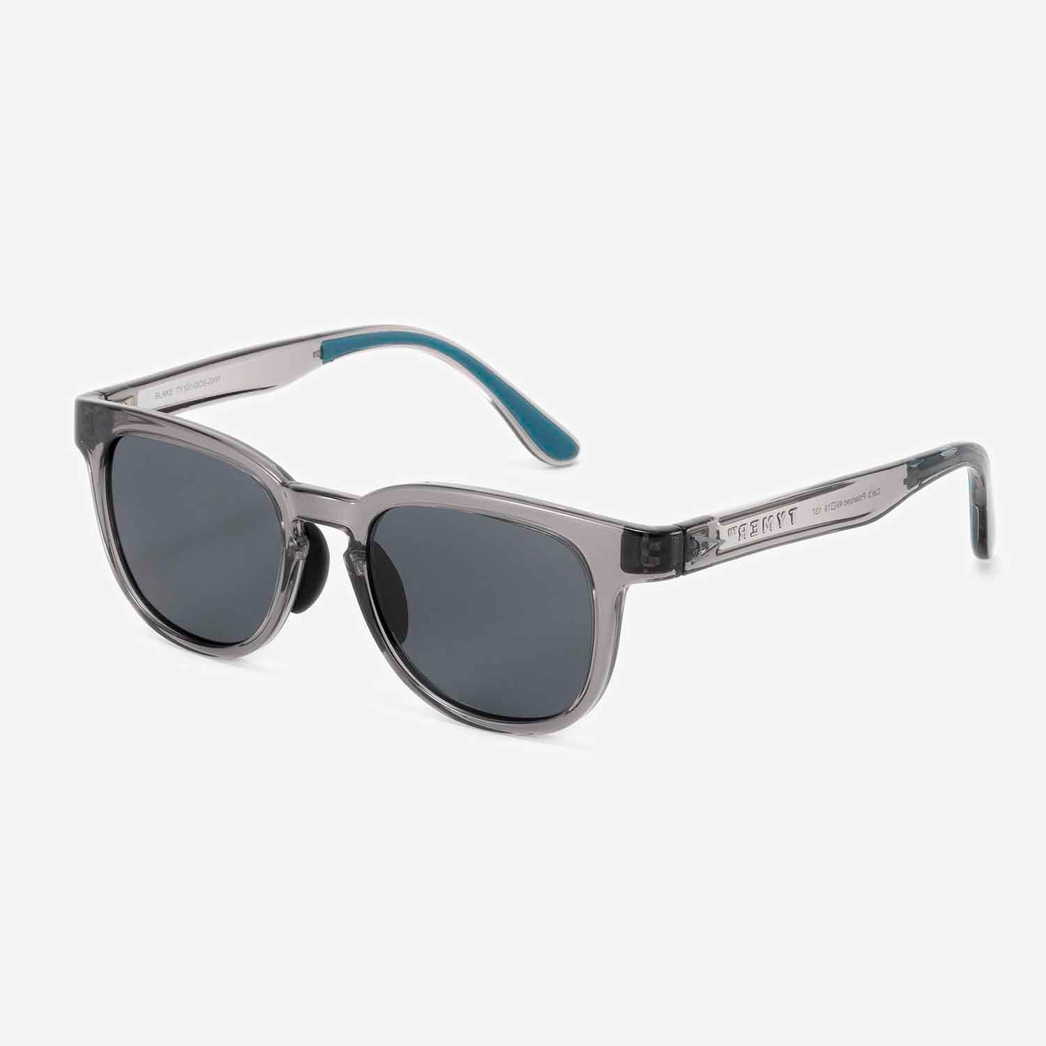 TYMER タイマー サングラス BLAKE ブレイク Gloss Clear Grey / Grey Polarized (偏光レンズ)