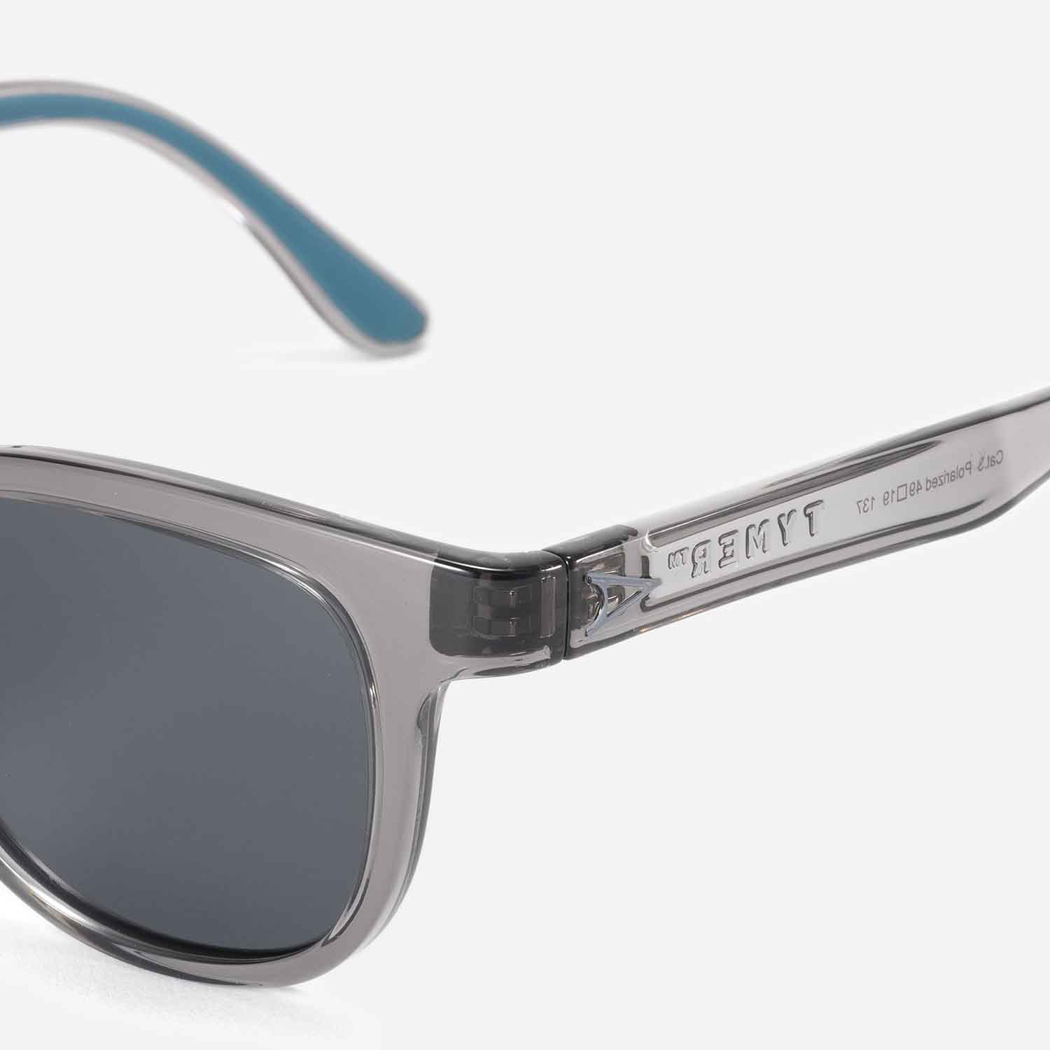 TYMER タイマー サングラス BLAKE ブレイク Gloss Clear Grey / Grey Polarized (偏光レンズ)