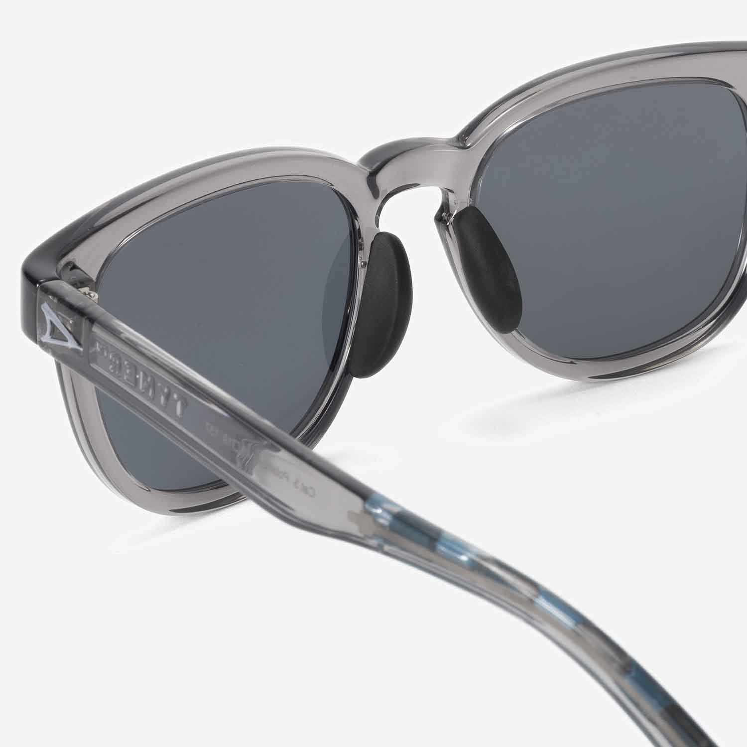 TYMER タイマー サングラス BLAKE ブレイク Gloss Clear Grey / Grey Polarized (偏光レンズ)