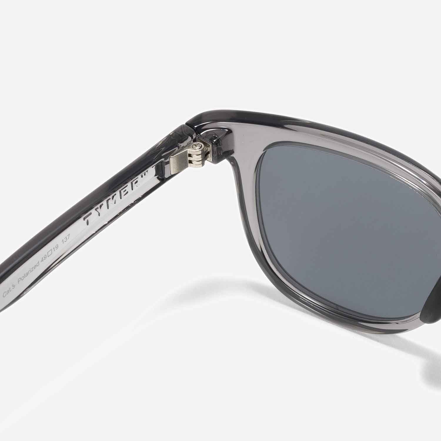 TYMER タイマー サングラス BLAKE ブレイク Gloss Clear Grey / Grey Polarized (偏光レンズ)