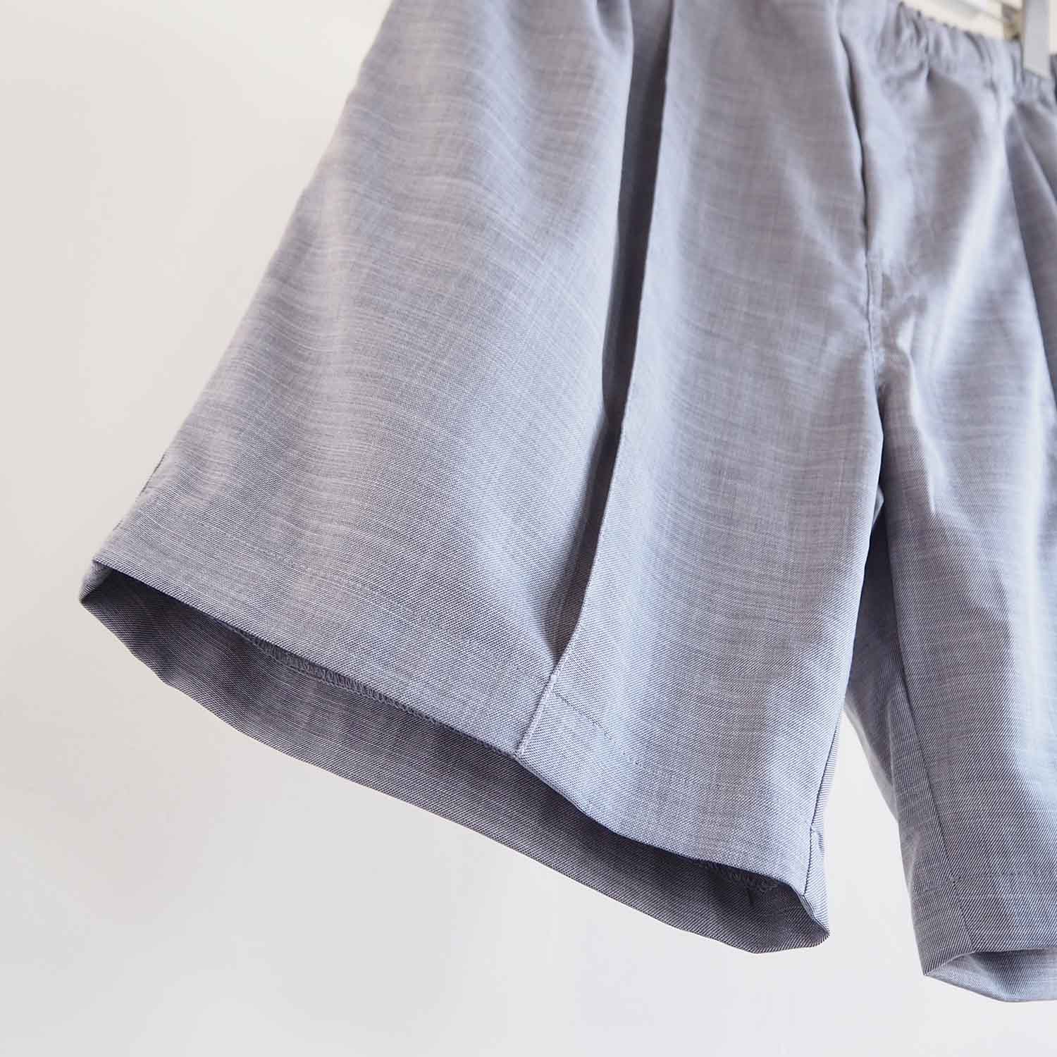 EXPANSION NY エクスパンション ニューヨーク Alva Luxor Shorts ショーツ ライトグレー