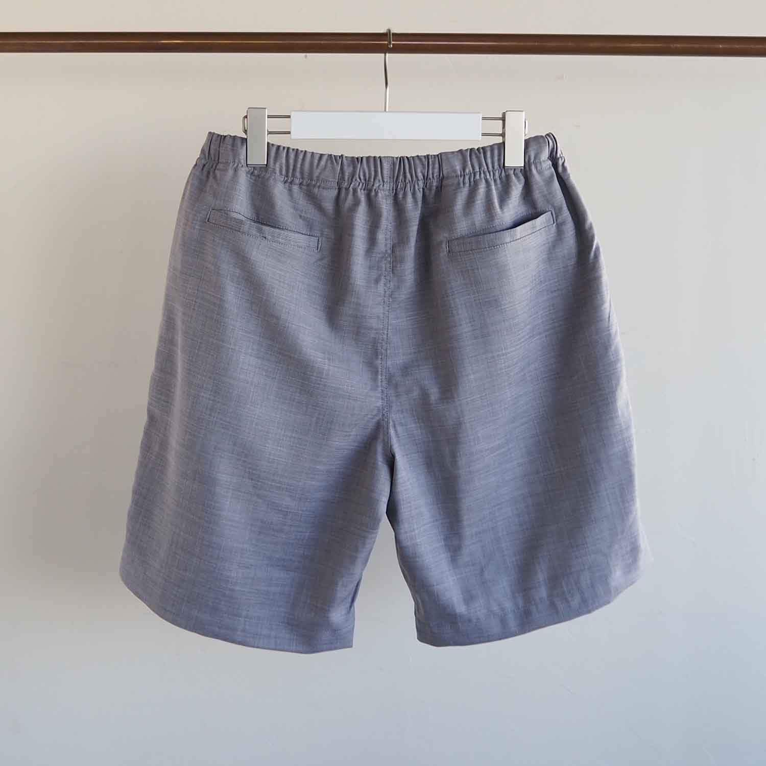 EXPANSION NY エクスパンション ニューヨーク Alva Luxor Shorts ショーツ ライトグレー