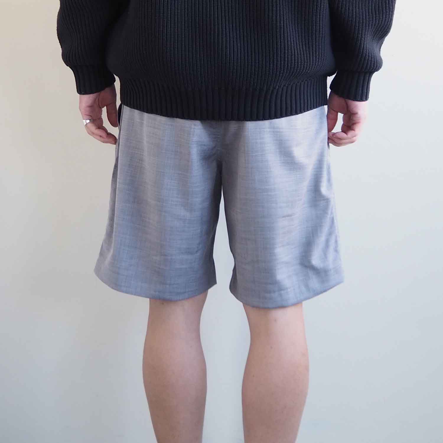EXPANSION NY エクスパンション ニューヨーク Alva Luxor Shorts ショーツ ライトグレー