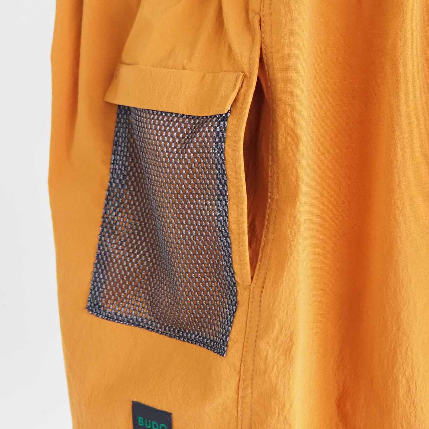BUDO ブドー MINIMUM MESH SHORTS +ADD ミニマムメッシュショーツ+ADD Orange オレンジ