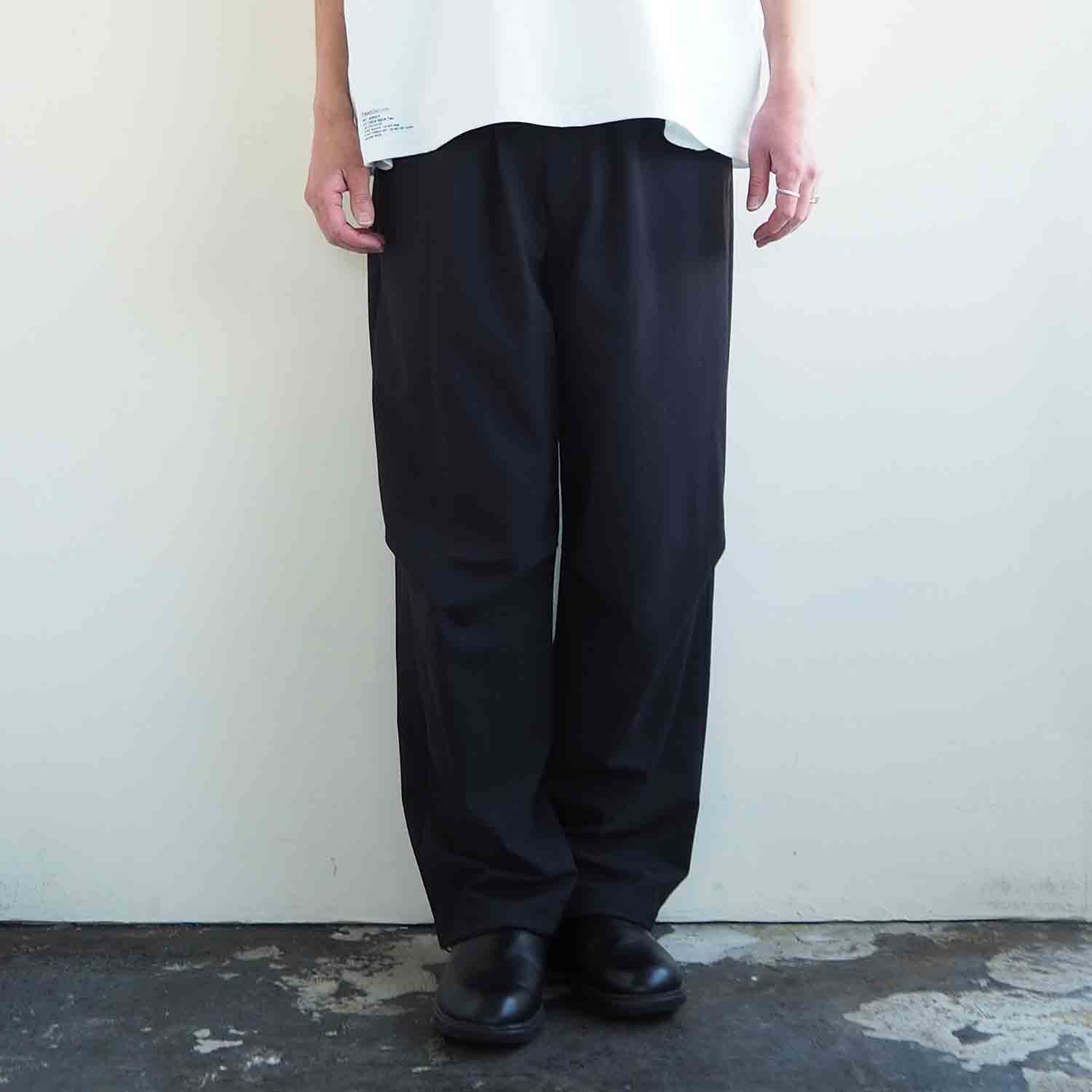 FANTASTICDAYS MENS ファンタスティックデイズ メンズ TRAINING イージーパンツ BLACK