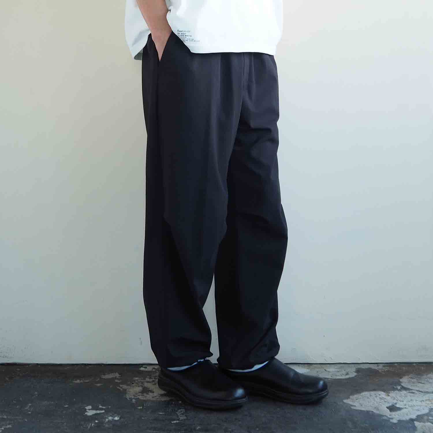 FANTASTICDAYS MENS ファンタスティックデイズ メンズ TRAINING イージーパンツ BLACK