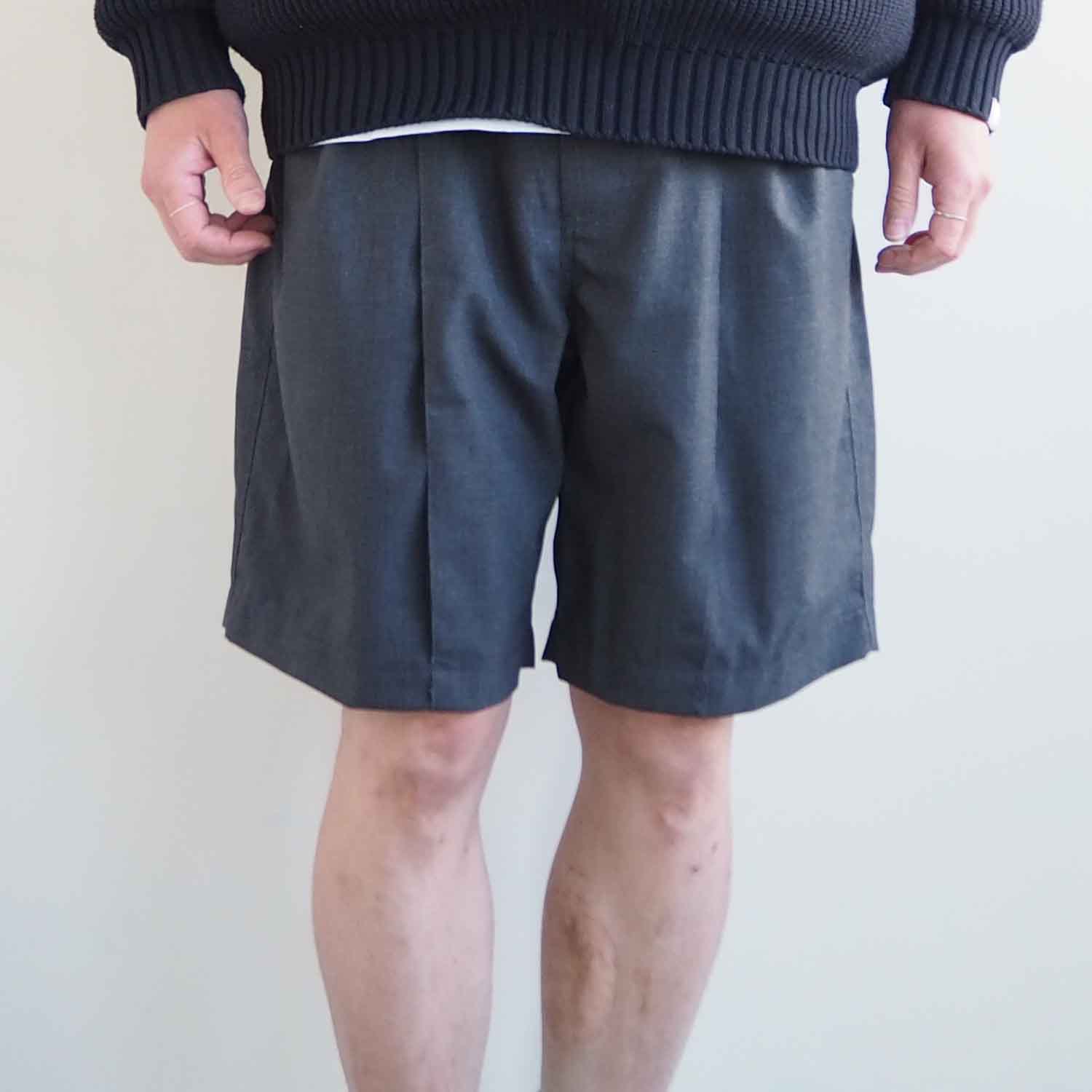 EXPANSION NY エクスパンション ニューヨーク Alva Luxor Shorts ショーツ ダークグレー