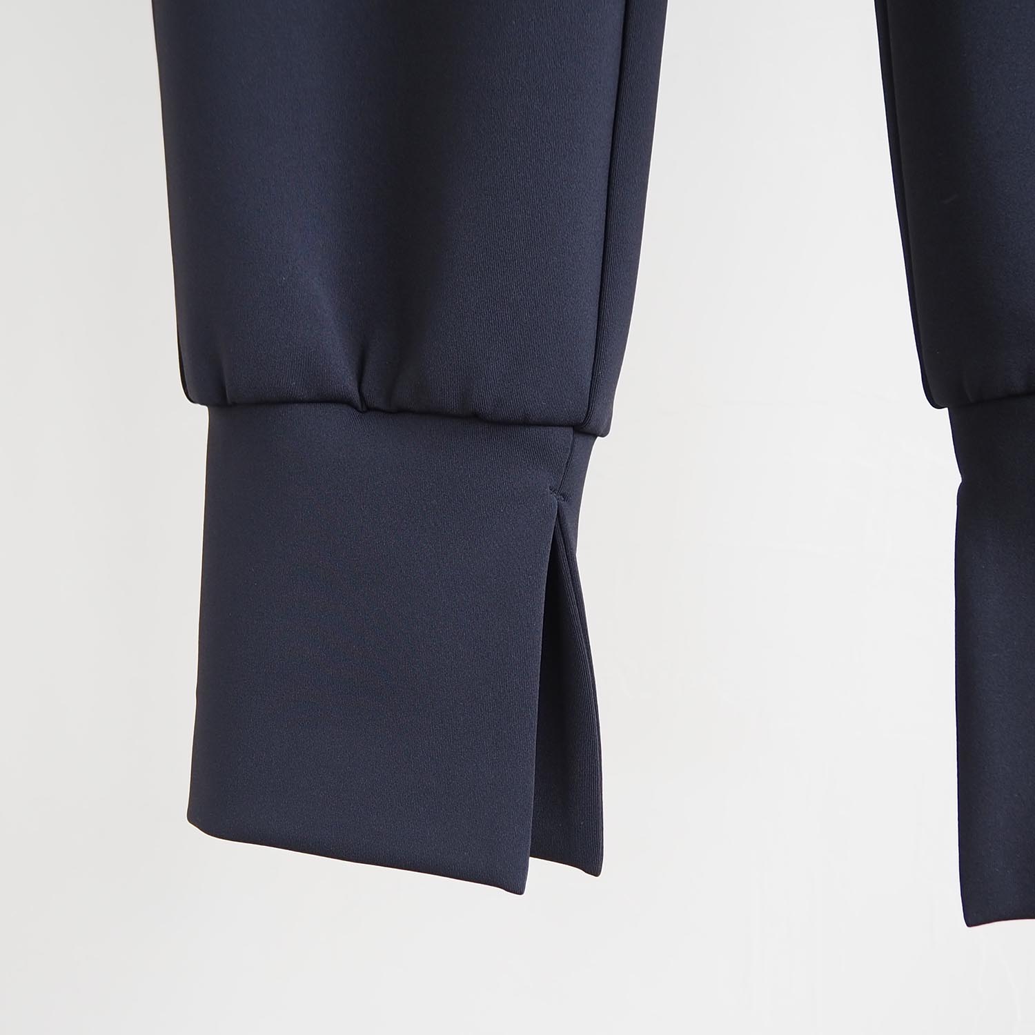 FANTASTICDAYS WOMENS ファンタスティックデイズ ウィメンズ PLIE ジャージースリットパンツ ブラック