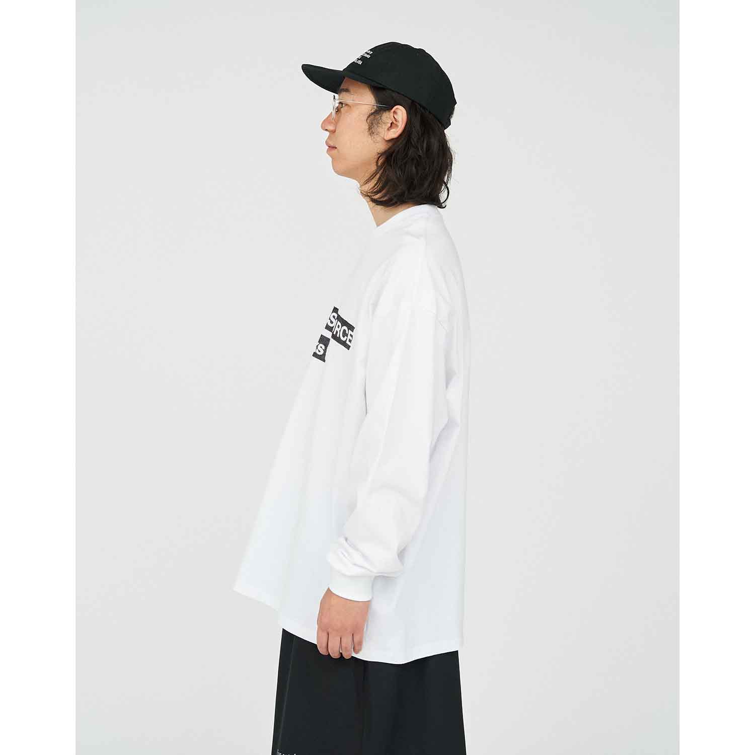 FreshService フレッシュサービス AS×FS CORPORATE L/S TEE “TAPE” WHITE