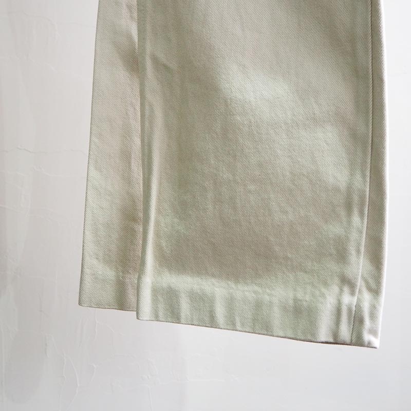 NARROW STRAIGHT BOTANICAL JEANS ECRU MENS ナローストレートデニム エクリュ メンズ