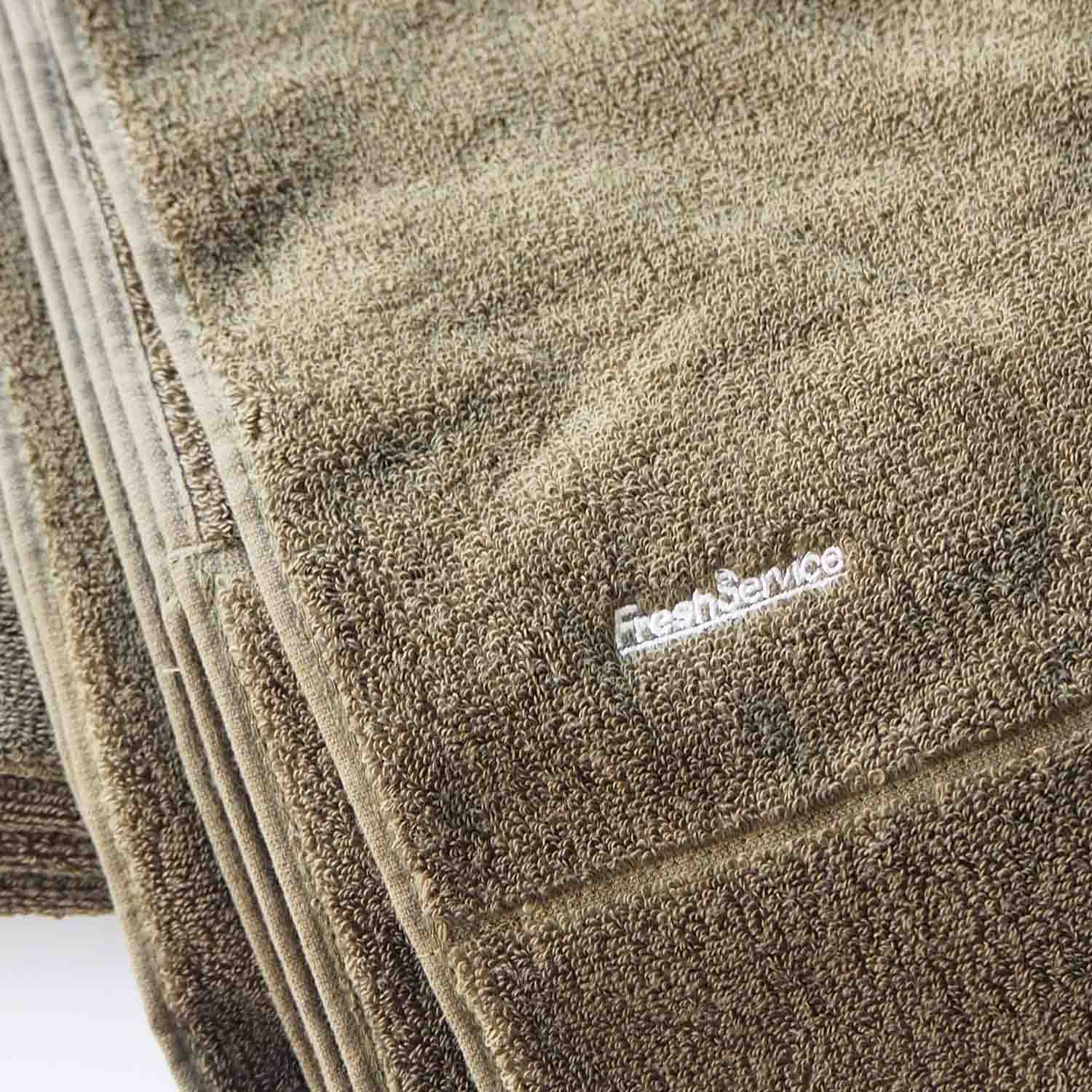 THING FABRICS×FreshService TOWEL BLANKET KHAKI シングファブリックス×フレッシュサービス タオルブランケット カーキ