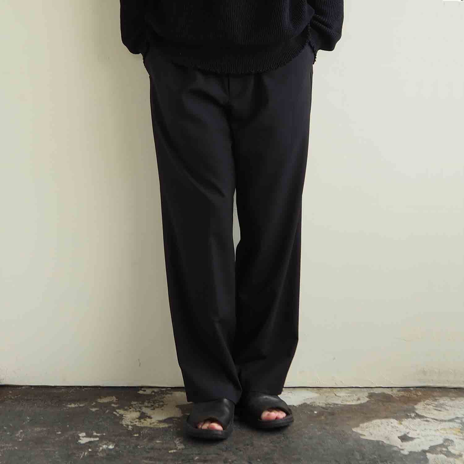 FANTASTICDAYS MENS ファンタスティックデイズ メンズ UNCREASE イージーパンツ BLACK