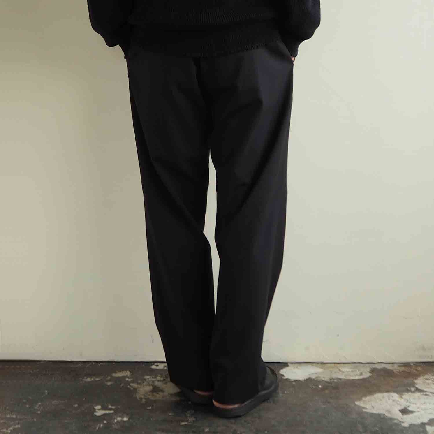 FANTASTICDAYS MENS ファンタスティックデイズ メンズ UNCREASE イージーパンツ BLACK