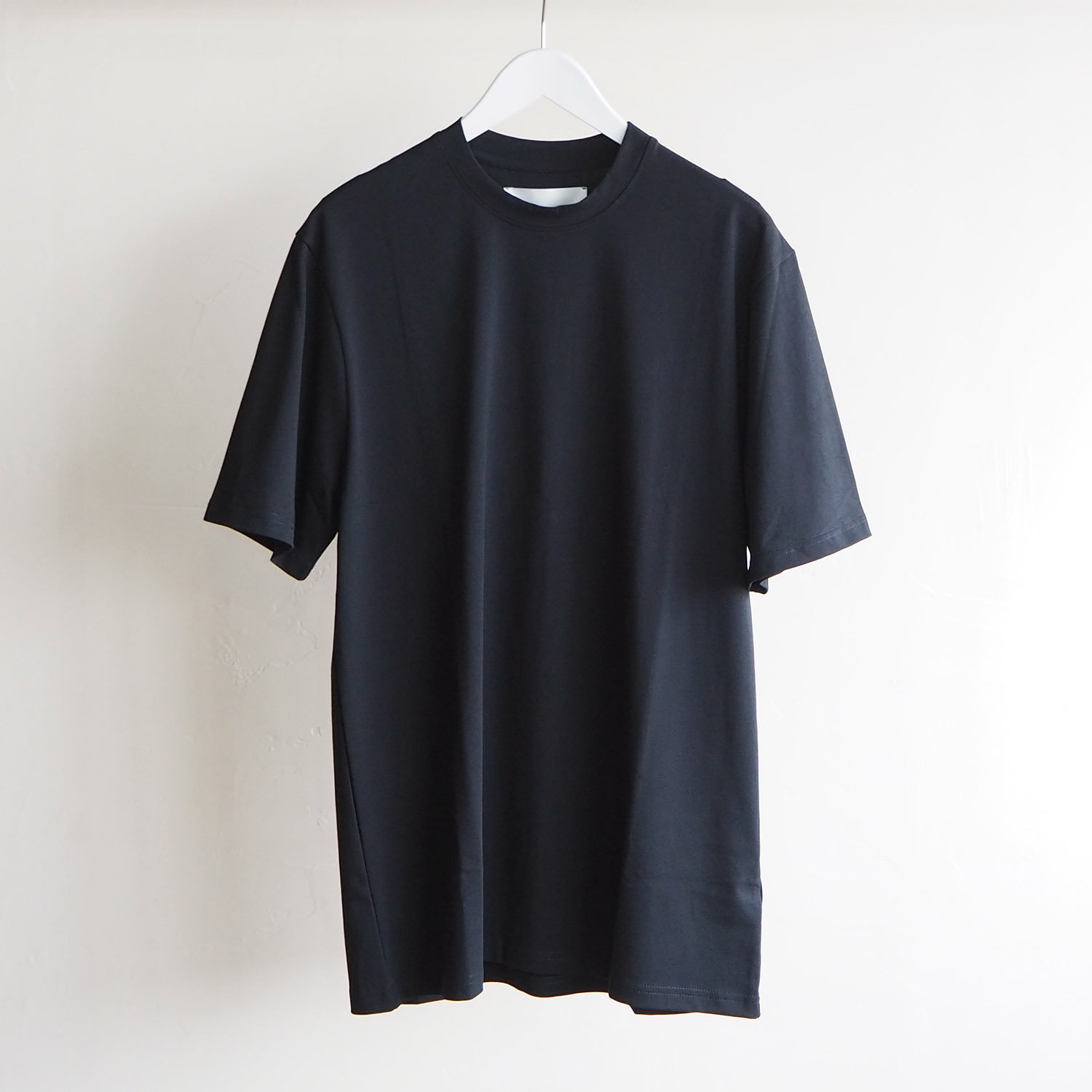 STUDIO NICHOLSON スタジオニコルソン MENS メンズ LETRA SHORT SLEEVE T-SHIRT ショートスリーブTシャツ Black ブラック