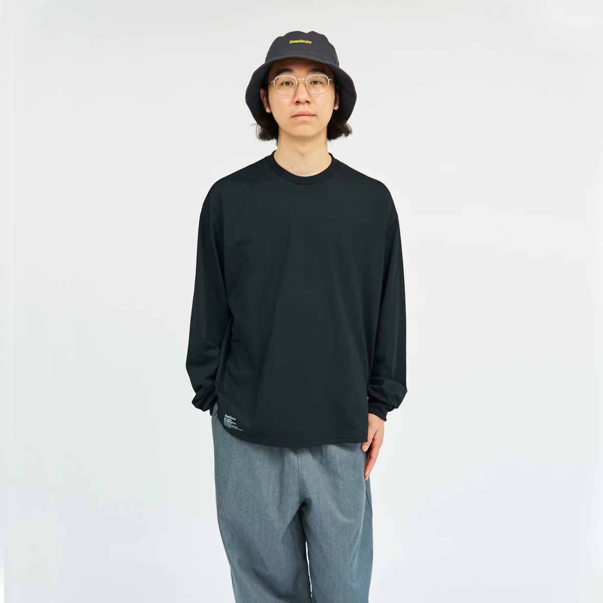 FreshService フレッシュサービス DRY JERSEY S/S CREW NECK Tee ドライジャージＴシャツ ブラック