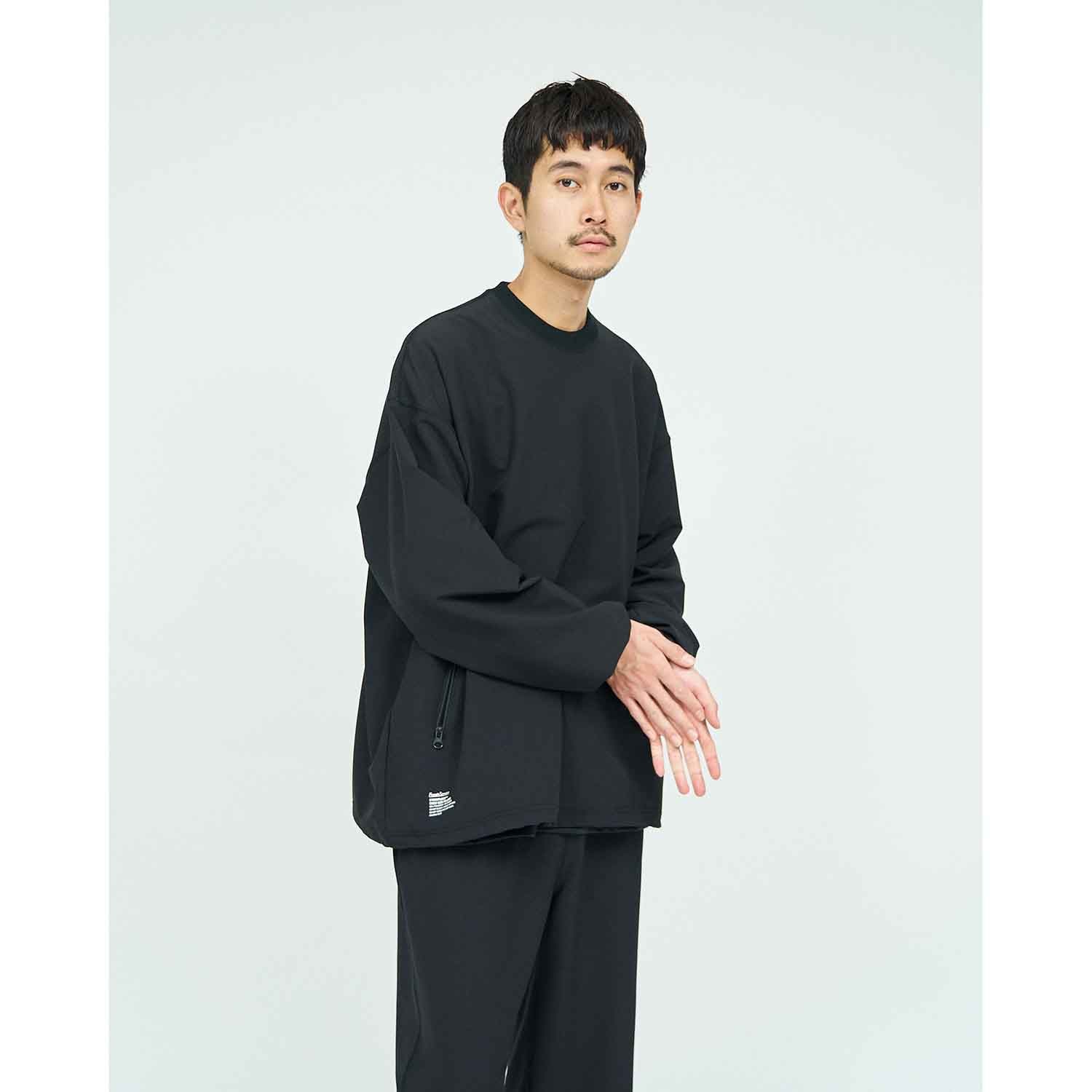 フレッシュサービス STORMFLEECE CREW NECK PULLOVER FreshService フレッシュサービス STORMFLEECE CREW NECK PULLOVER BLACK