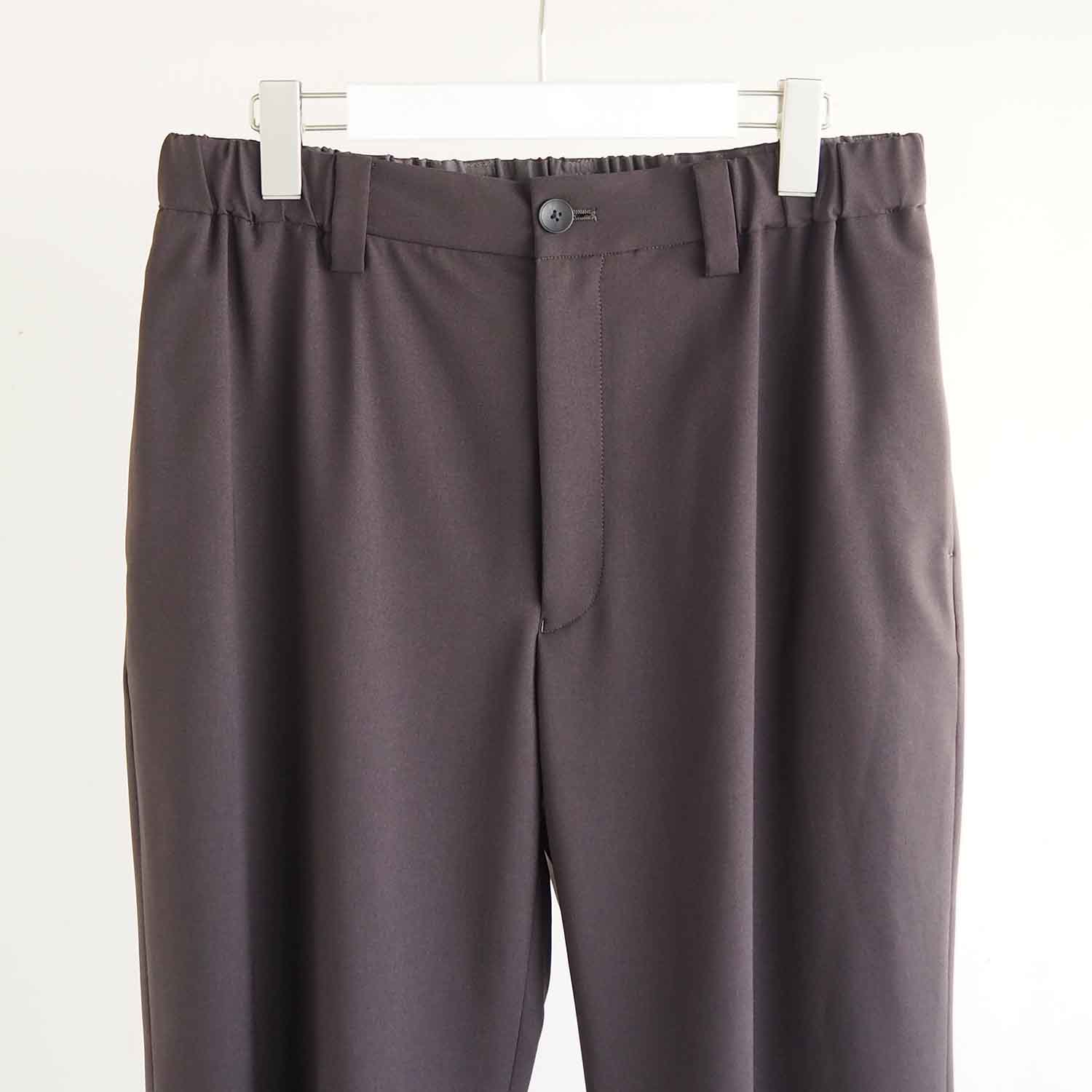 FANTASTICDAYS MENS ファンタスティックデイズ メンズ UNCREASE イージーパンツ BROWN