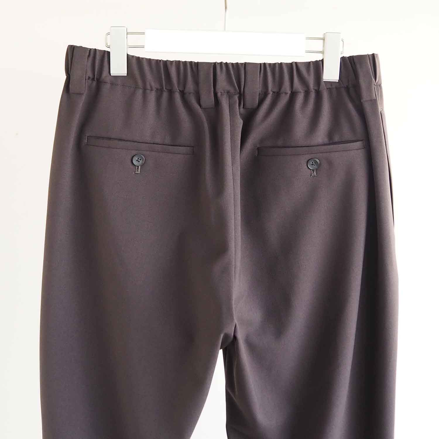 FANTASTICDAYS MENS ファンタスティックデイズ メンズ UNCREASE イージーパンツ BROWN