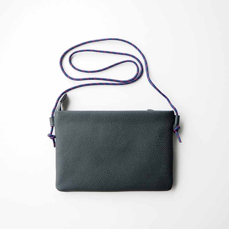 SACOCHE サコッシュ SHRUNKEN CALF シュランケンカーフ DARK GREEN ダークグリーン