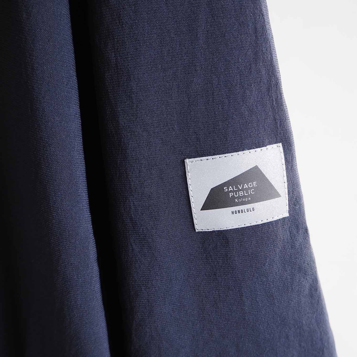 SALVAGE PUBLIC Kolepa  サルベージパブリック コレパ Mockneck Pullover Jacket モックネックプルオーバージャケット ダークネイビー