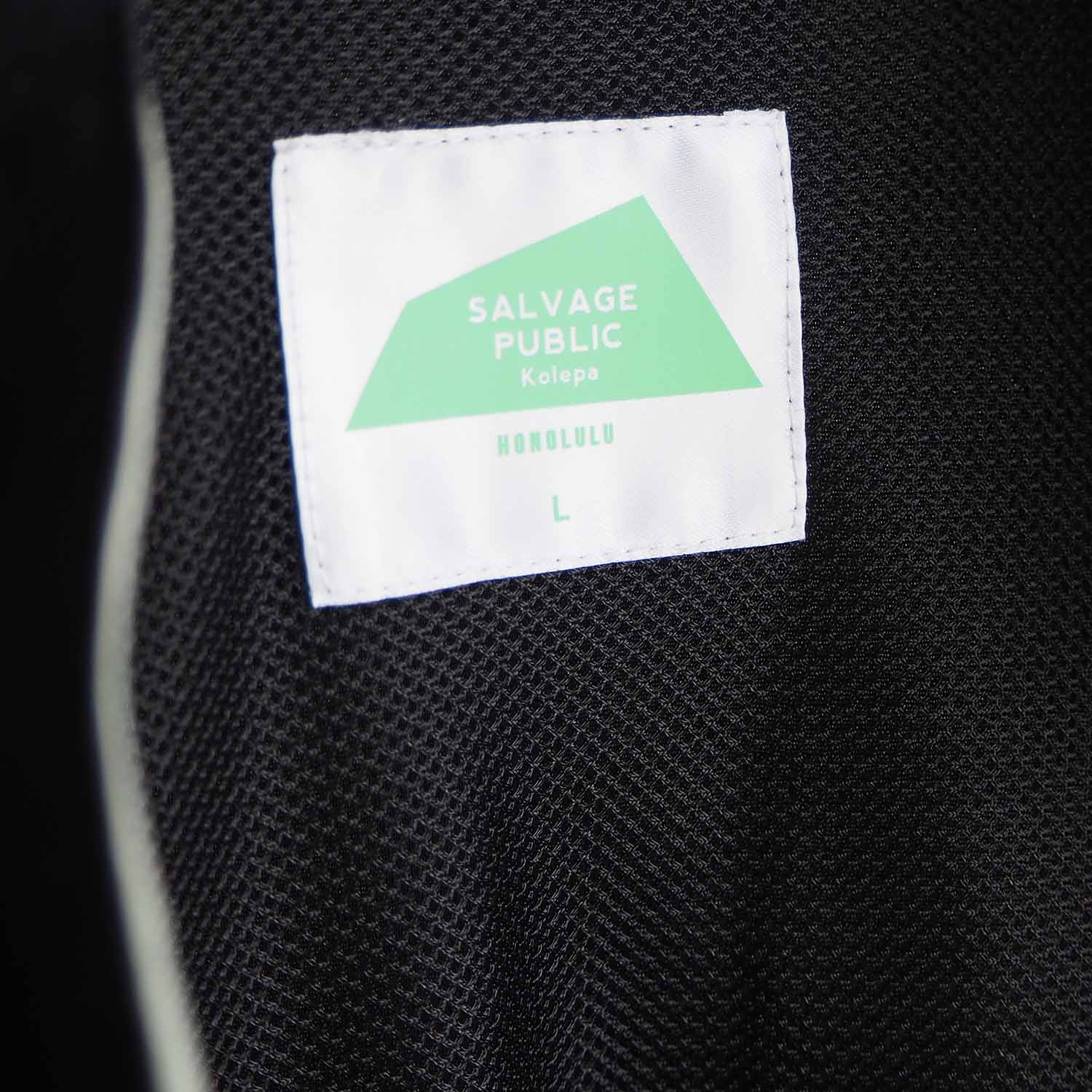 SALVAGE PUBLIC Kolepa  サルベージパブリック コレパ Mockneck Pullover Jacket モックネックプルオーバージャケット ダークネイビー