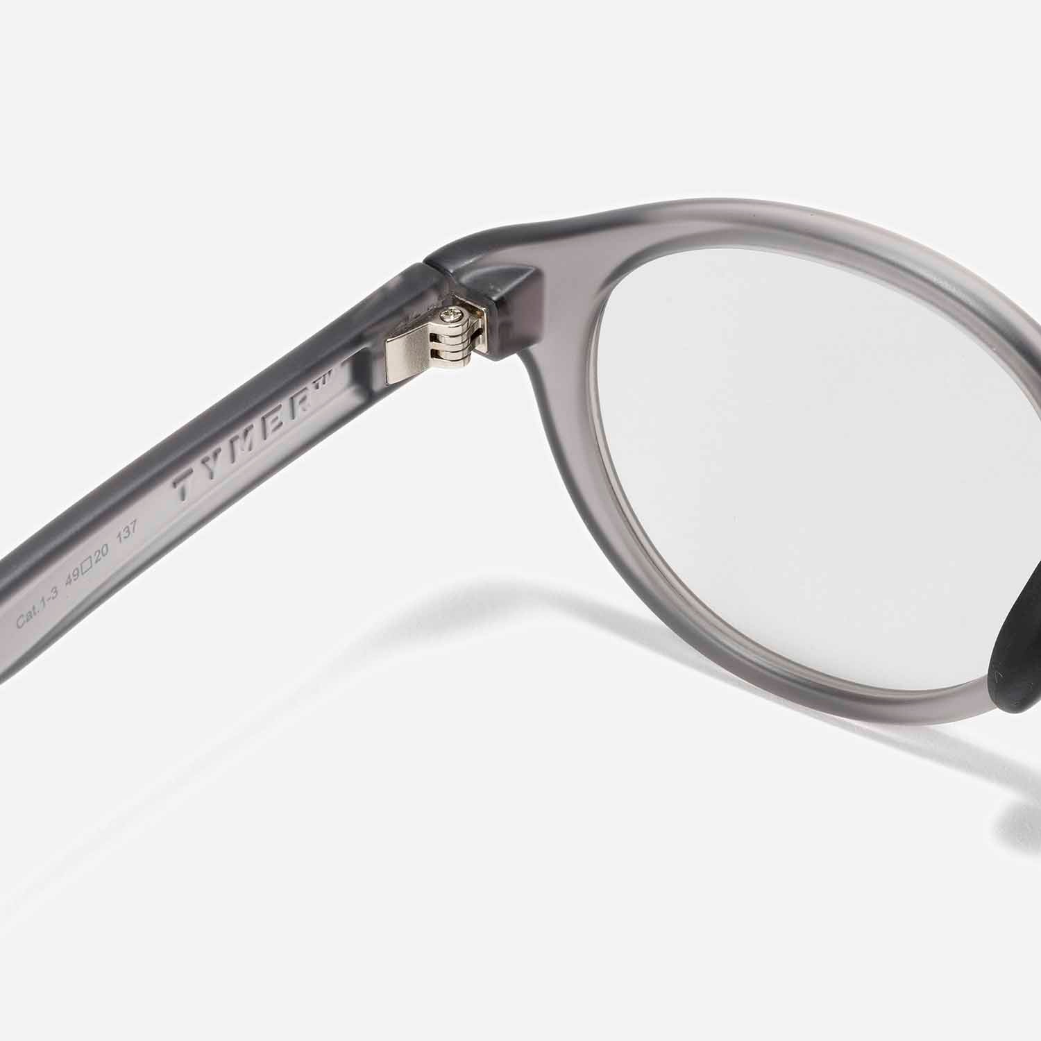 TYMER タイマー サングラス PABLO パブロ Matte Clear Grey 2 / Photochromic Grey (調光レンズ)