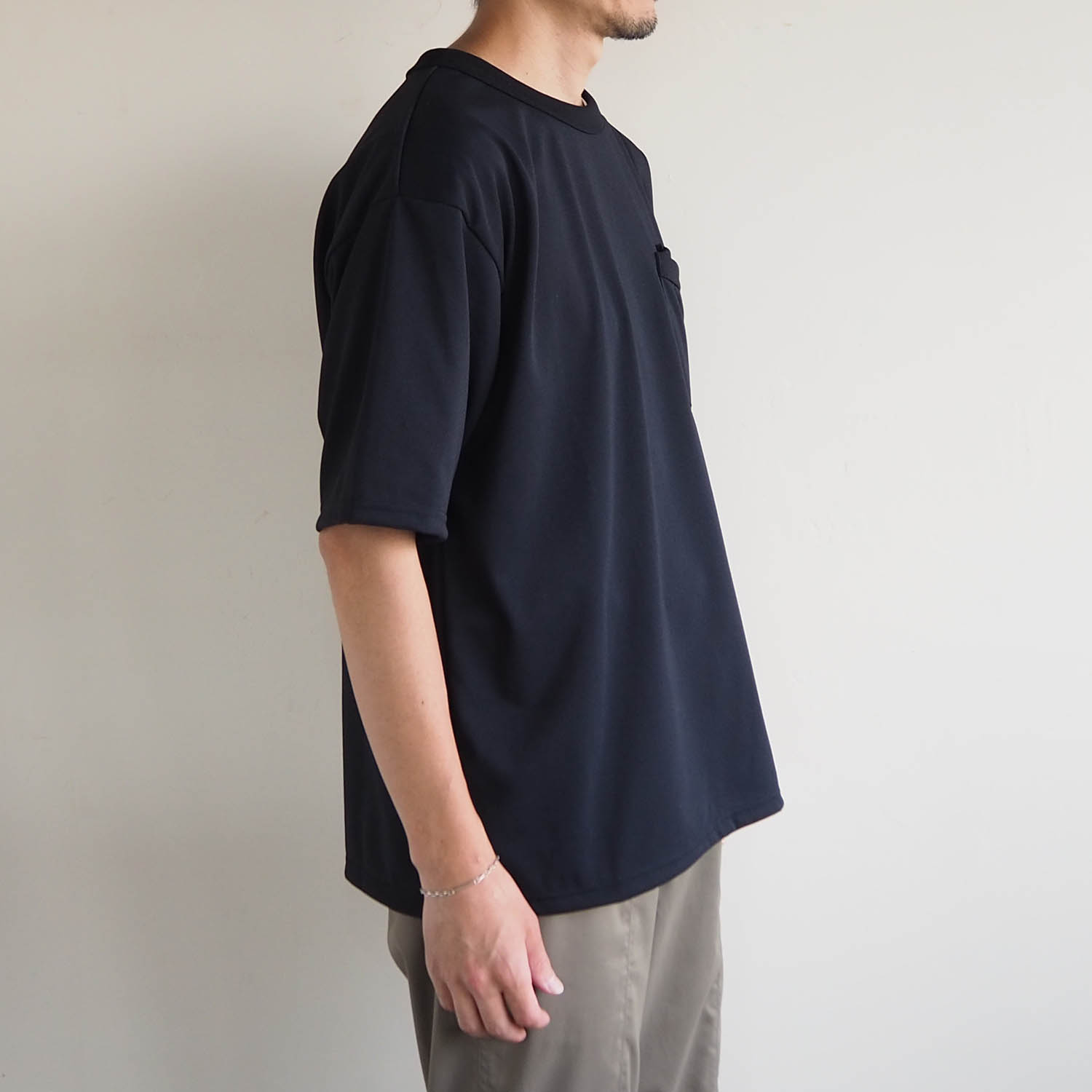melple メイプル USEFUL SDU S/S ユースフルポケットTシャツ ブラック