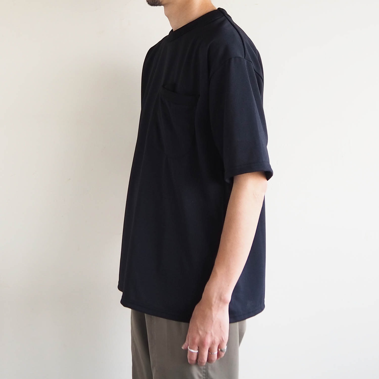 melple メイプル USEFUL SDU S/S ユースフルポケットTシャツ ブラック