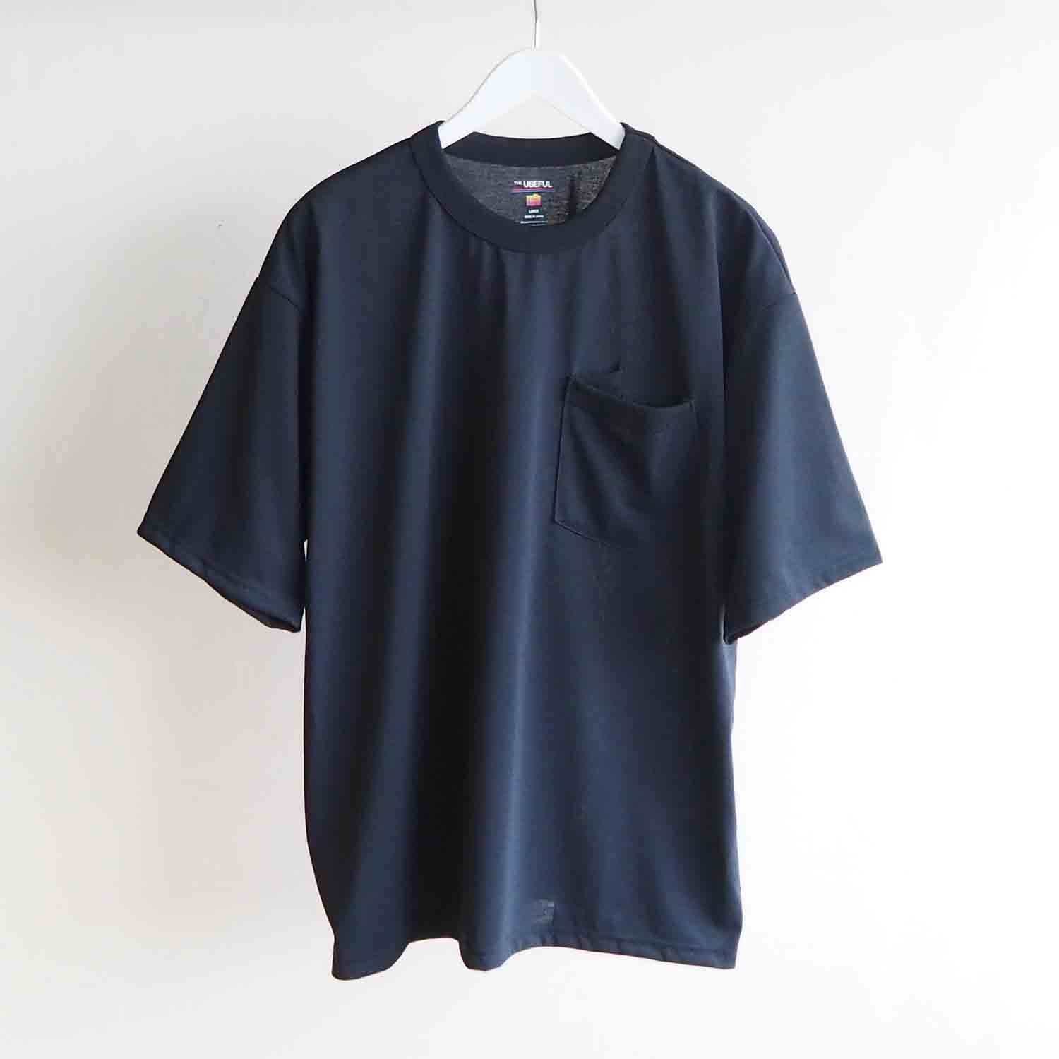 melple メイプル USEFUL SDU S/S ユースフルポケットTシャツ ブラック