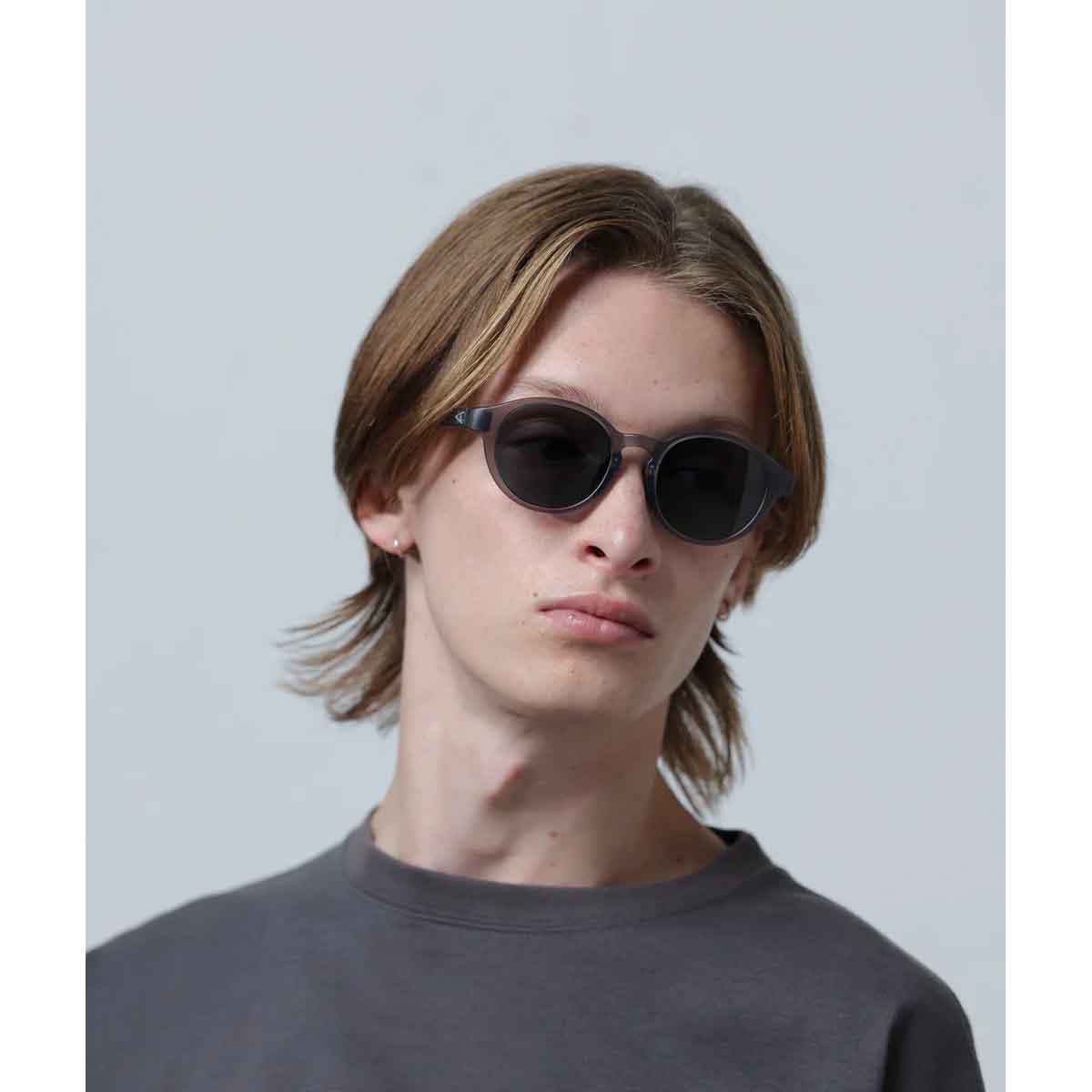 TYMER タイマー サングラス PABLO パブロ Matte Clear Grey 2 / Grey Polarized (偏光レンズ)