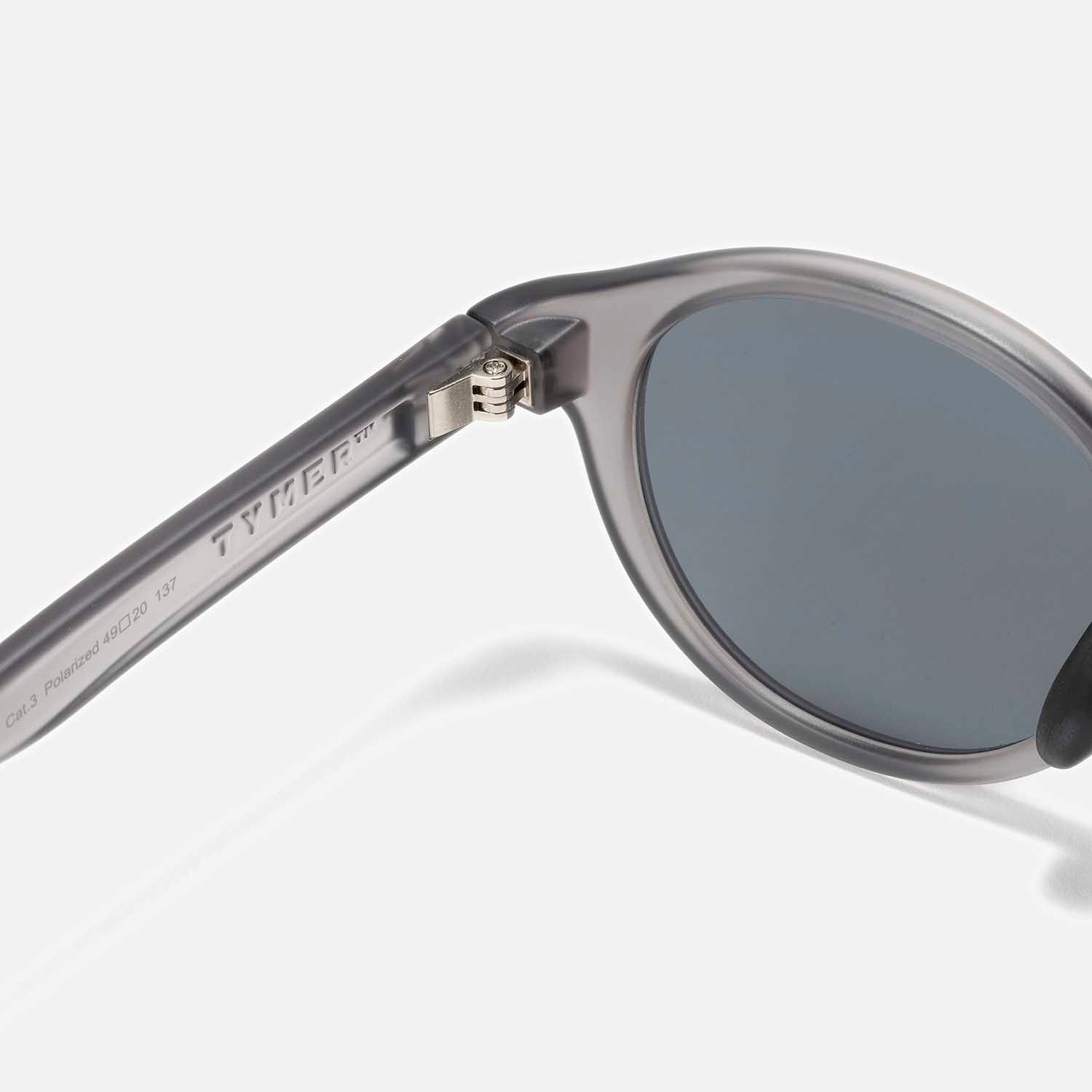 TYMER タイマー サングラス PABLO パブロ Matte Clear Grey 2 / Grey Polarized (偏光レンズ)